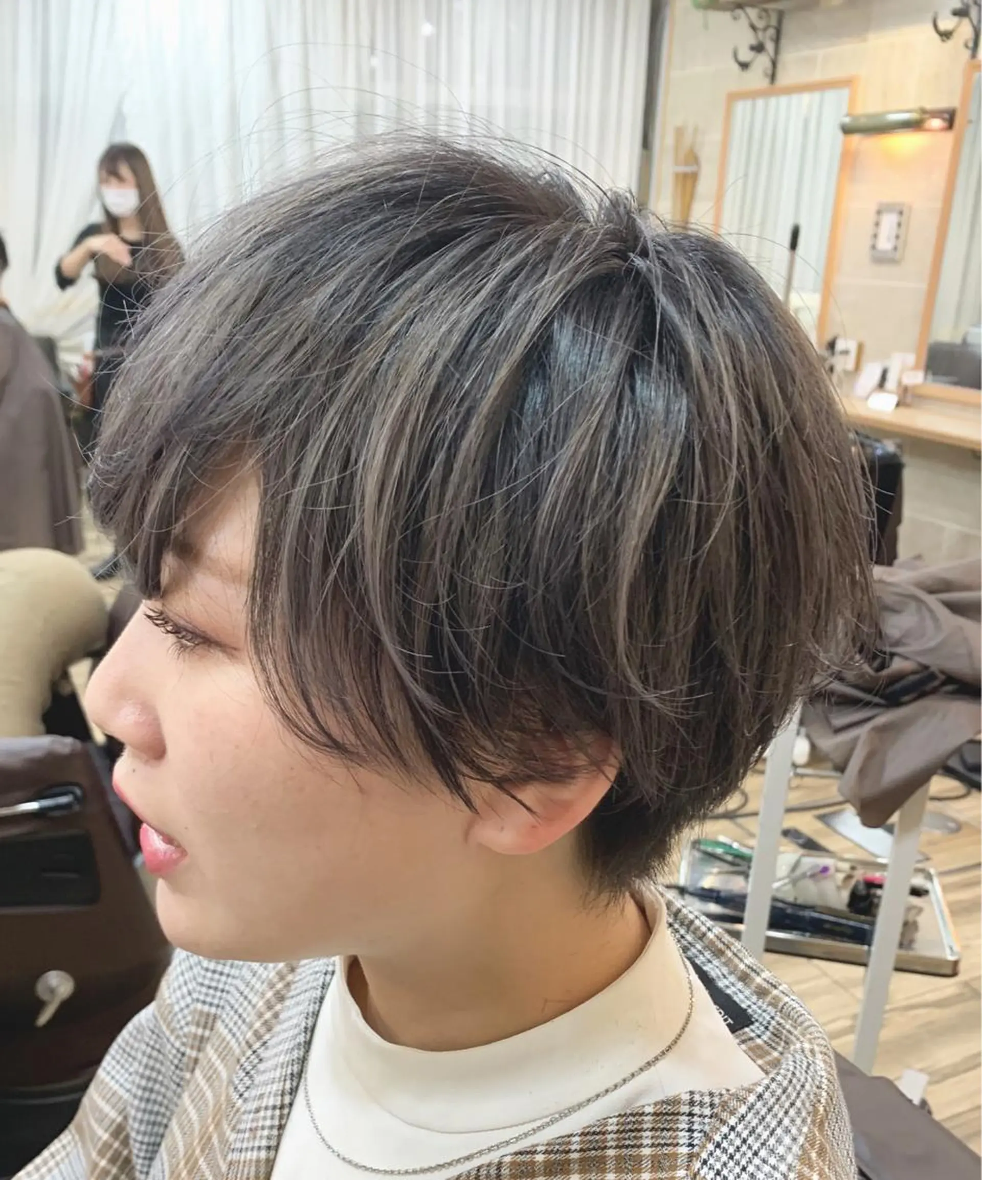 ショート 平尾 拓也のヘアスタイル