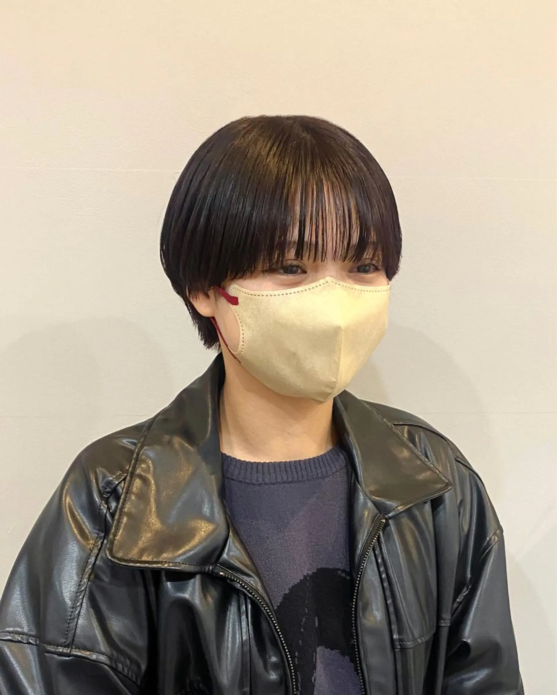 ショート カット ヘアカラー F-card所属・shiga mariaのヘアスタイル