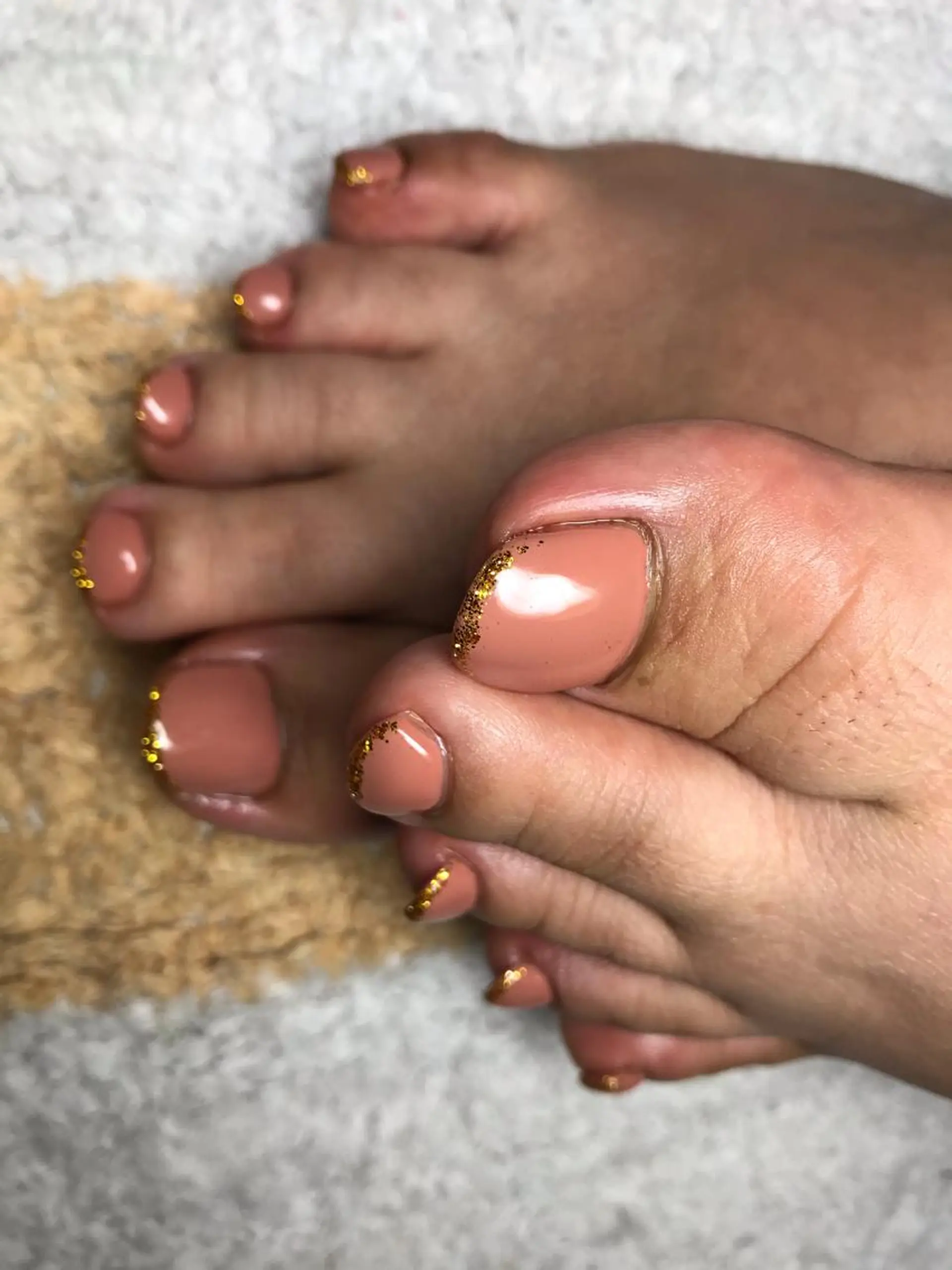 ネイル ラメ(グリッター) ネイルサロンハピーナ自宅サロン所属・金沢 未緒のネイルデザイン