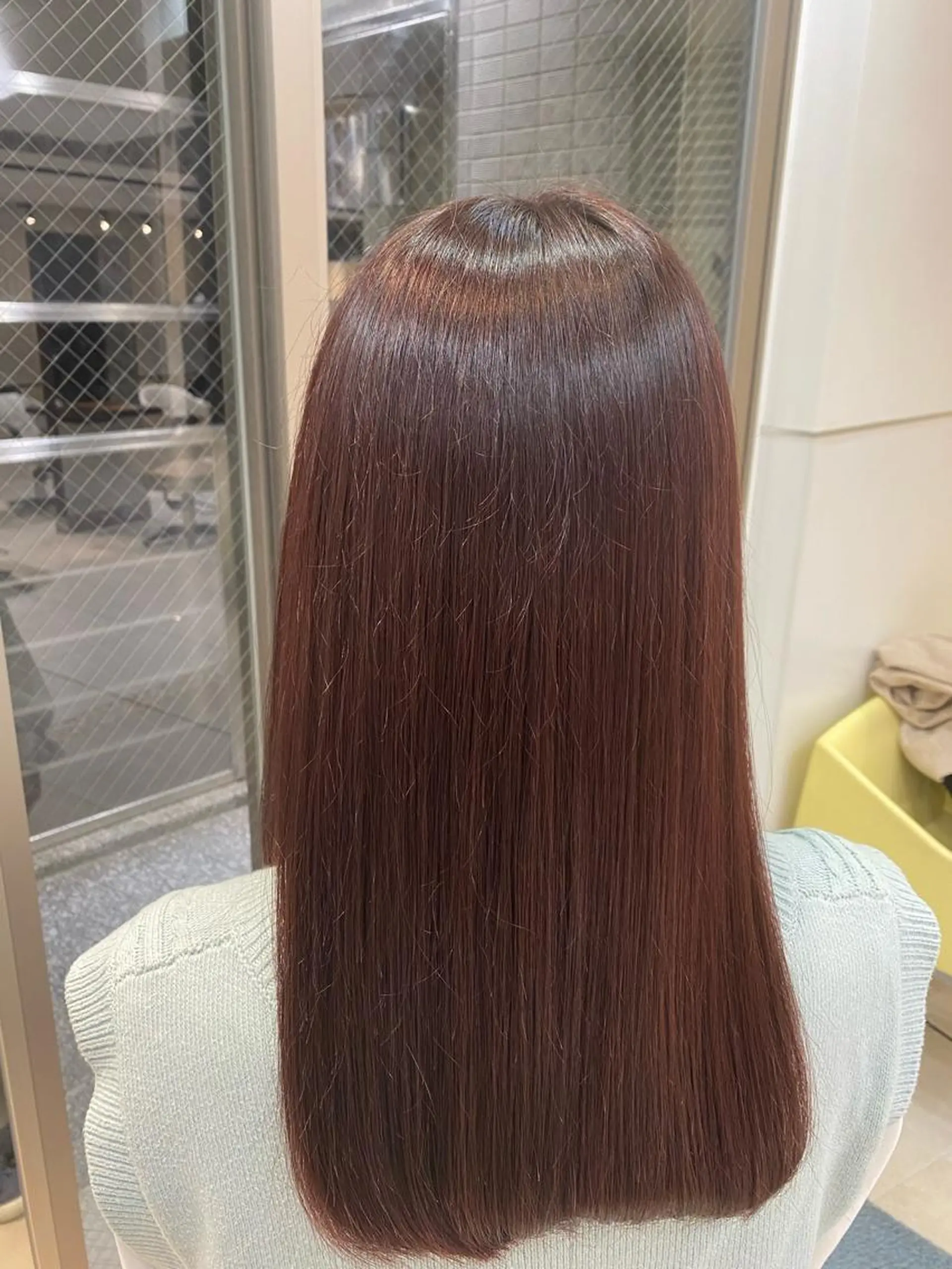 ロング カラー カット ヘアカラー トリートメント Aujuaソムリエ ❤️‍🔥今吉 晃太のヘアスタイル