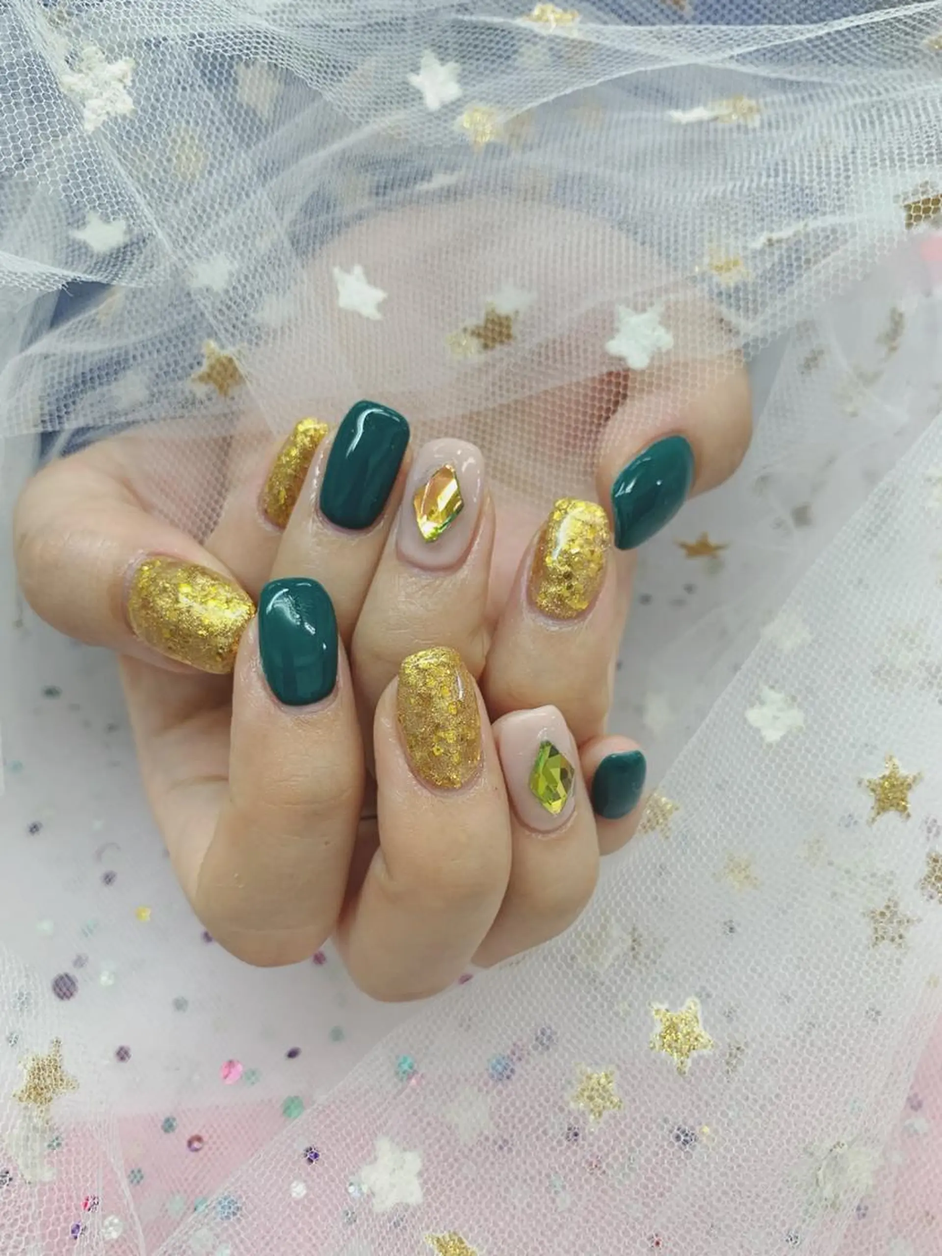 ネイル 🦋ネイルサロン ブラン🌈ゆりのネイルデザイン