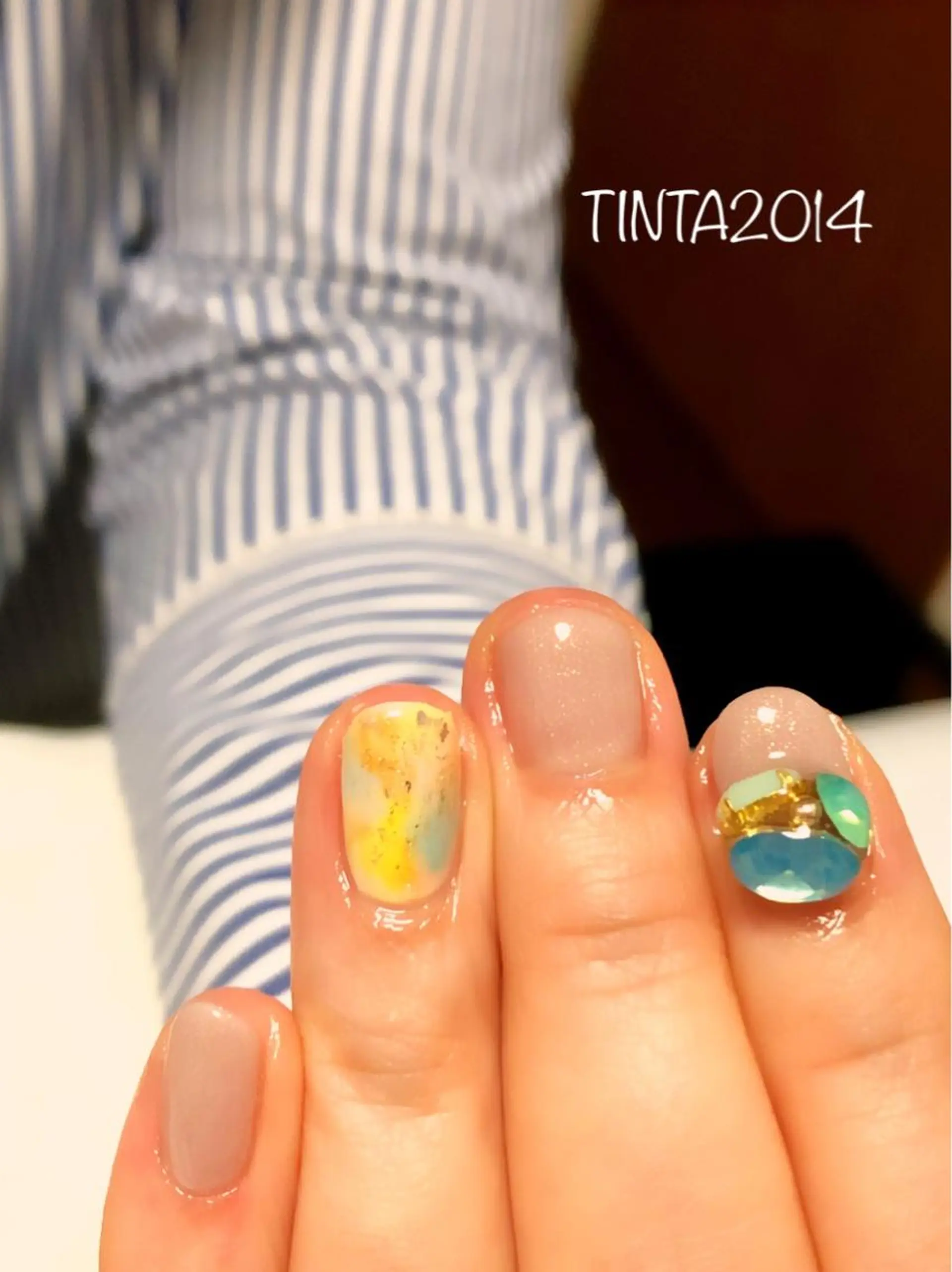 ネイル ニュアンスネイル ネイルサロン ティンタ所属・馬場 典子のネイルデザイン