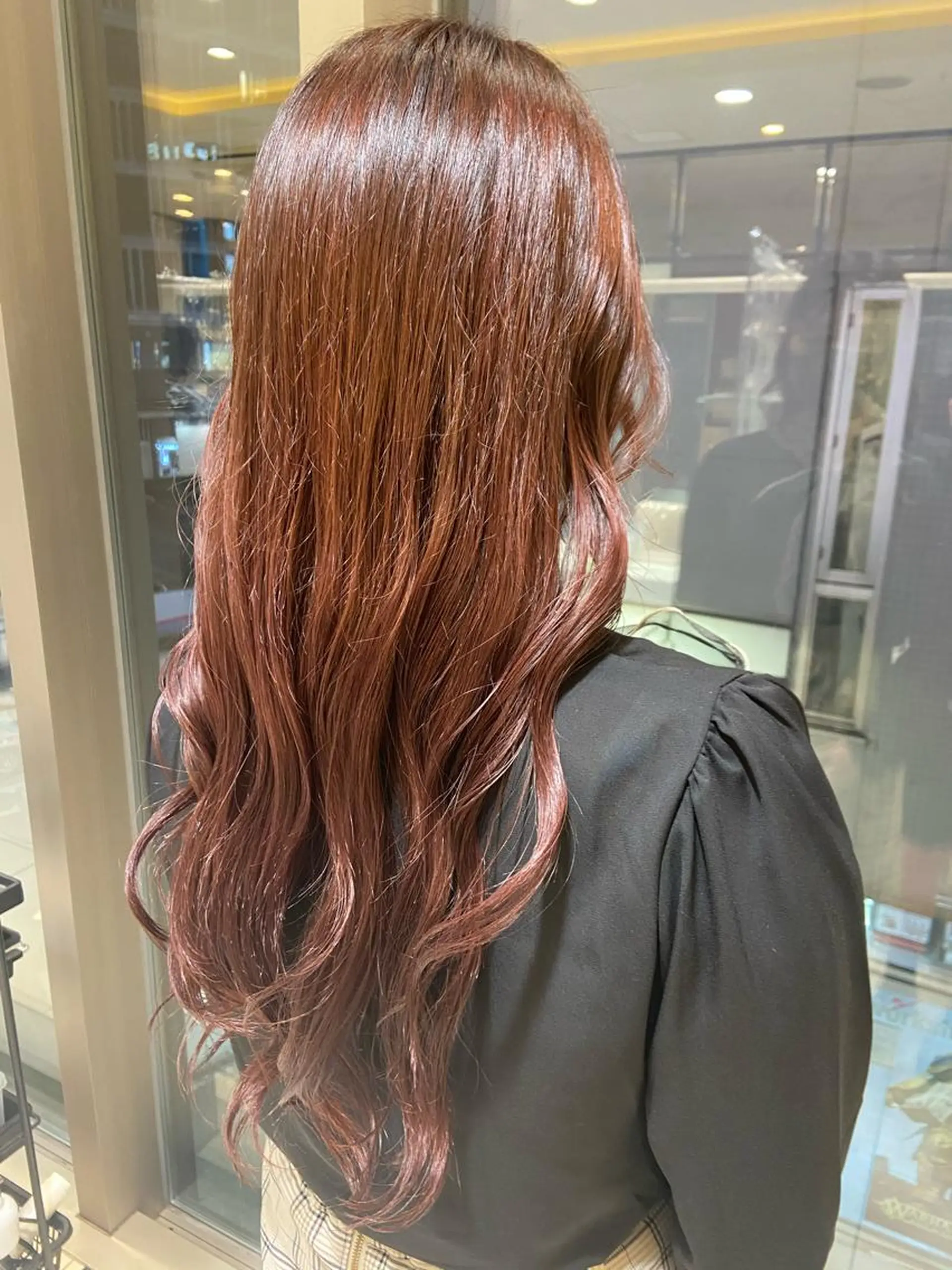 ロング カラー SALOWIN 新宿三丁目East所属・縮毛矯正/艶カラー /美髪/ﾒｸﾞﾐのヘアスタイル