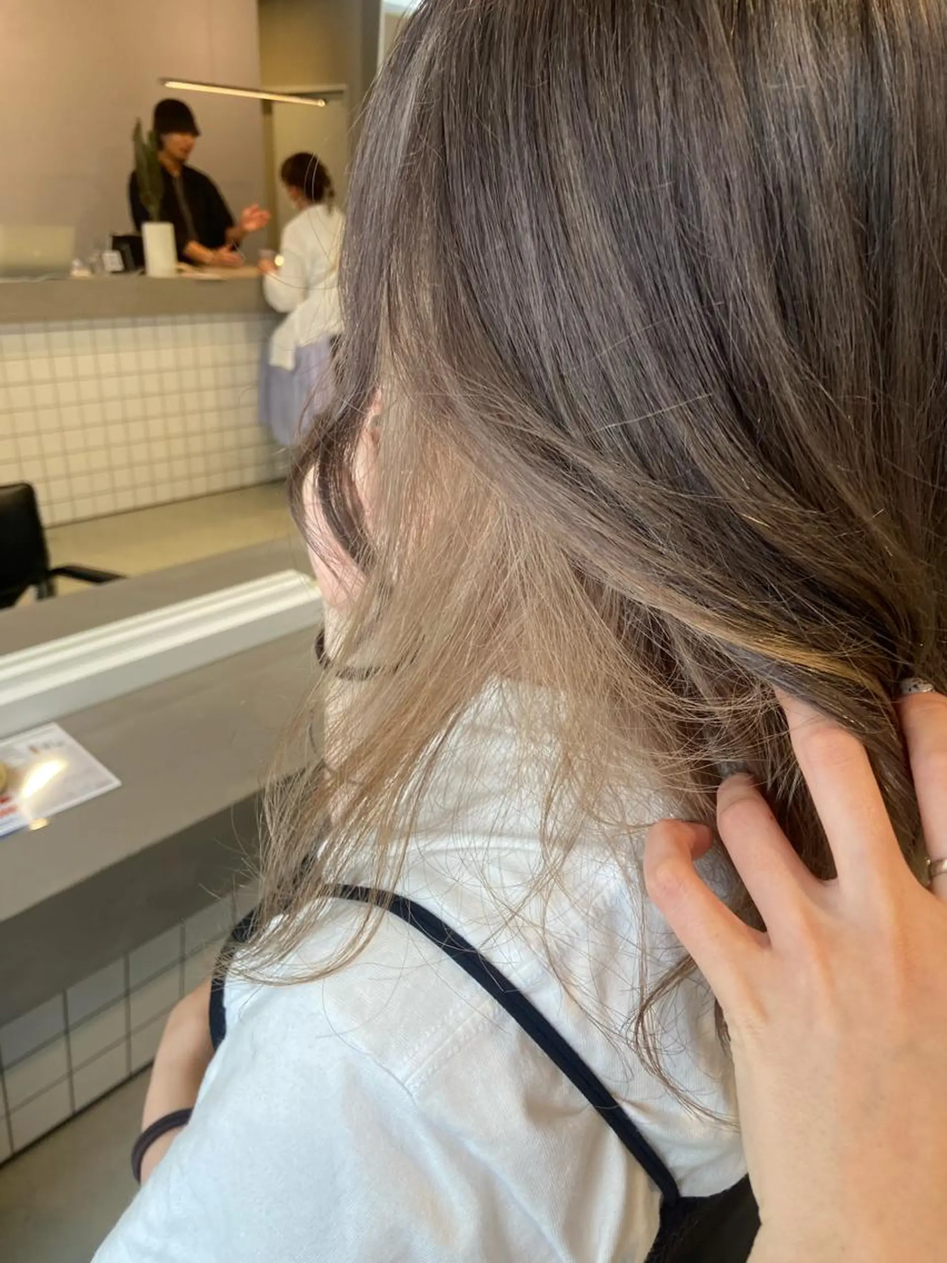 セミロング haruki所属・. nozomiのヘアスタイル