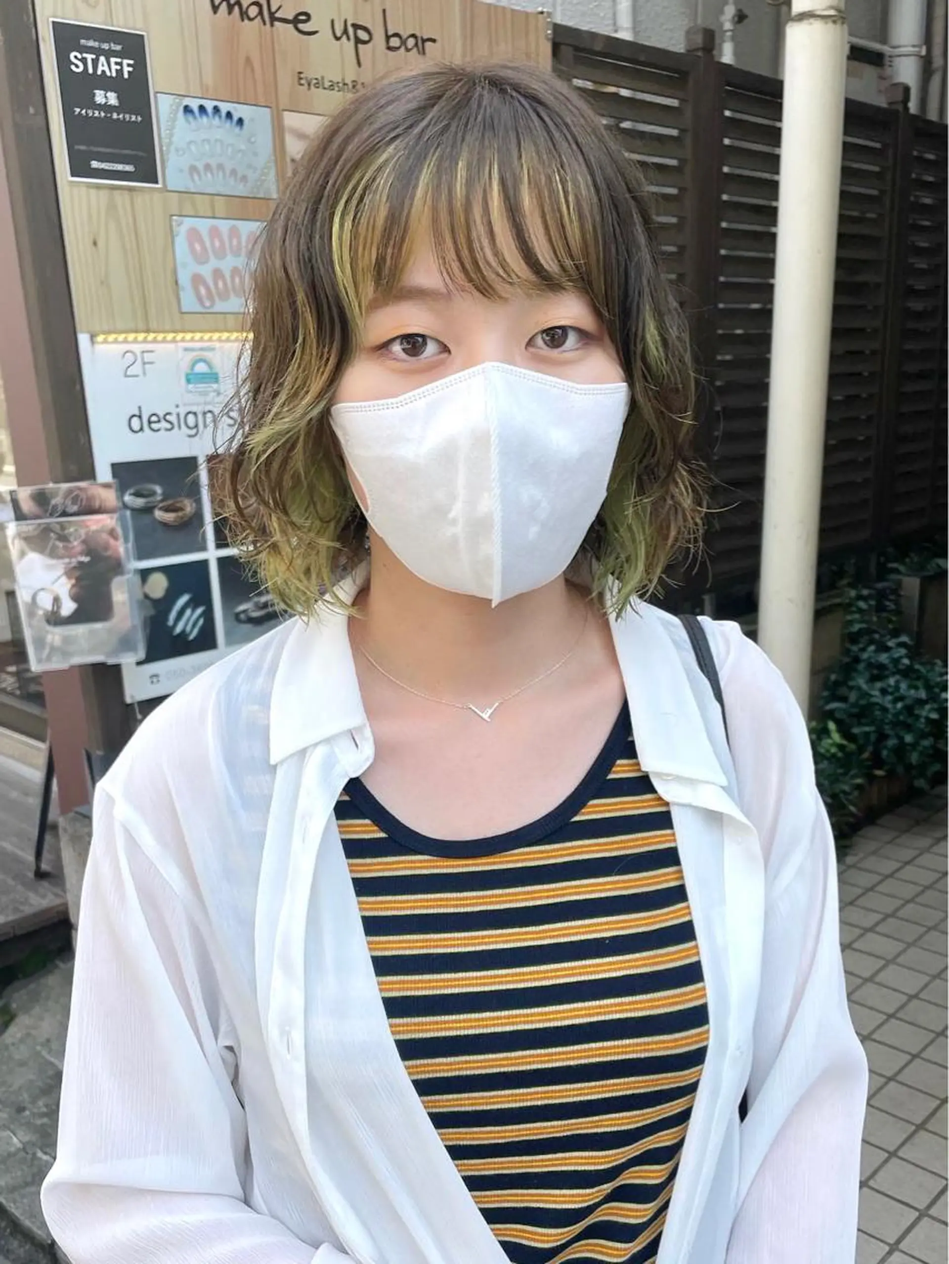 ミディアム カラー パーマ 銀座No.1髪質改善 縮毛矯正/本木のヘアスタイル