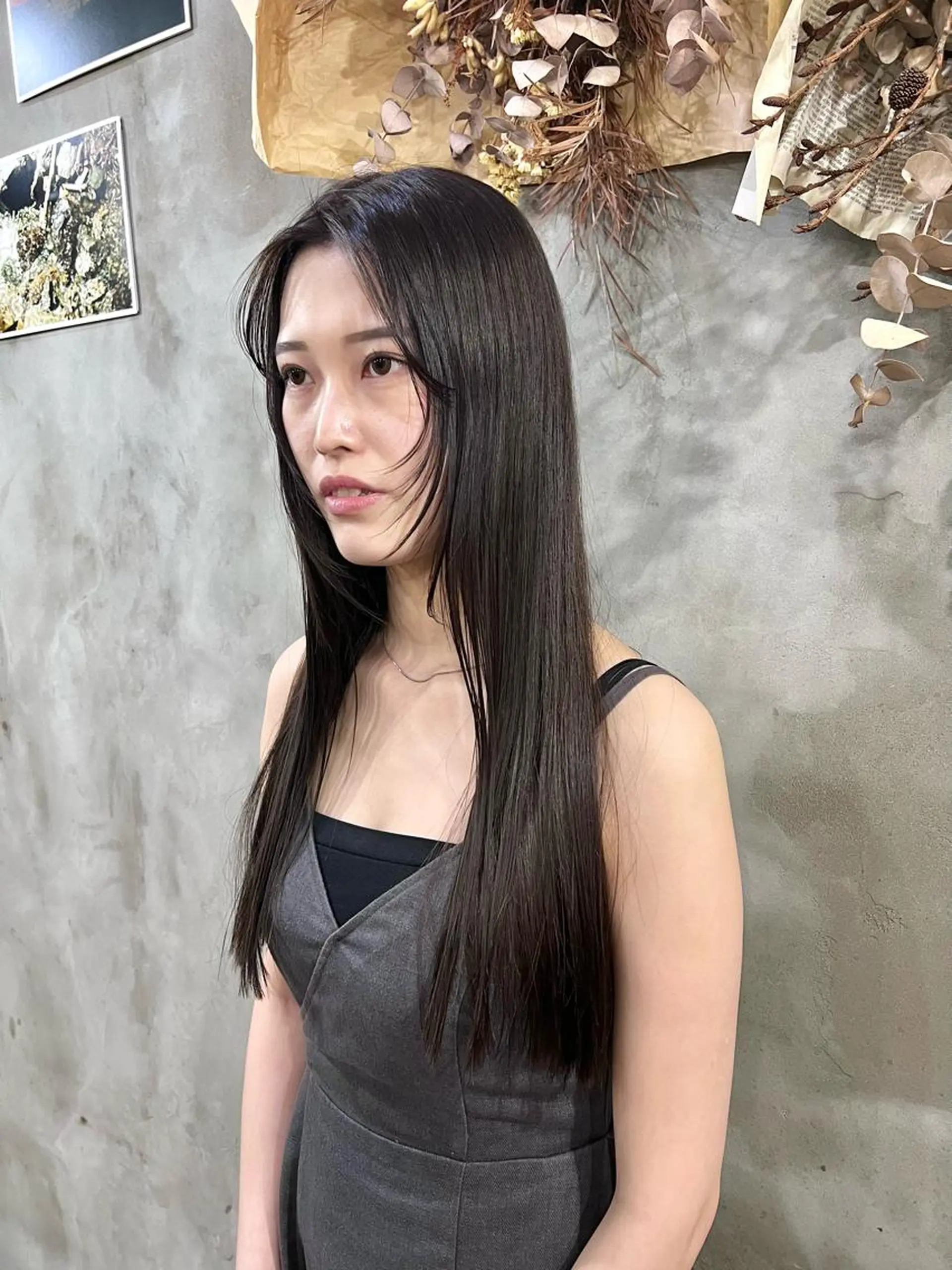 ロング カラー カット ヘアカラー トリートメント 木村陸弥 似合わせ 透明感カラー🌿のヘアスタイル