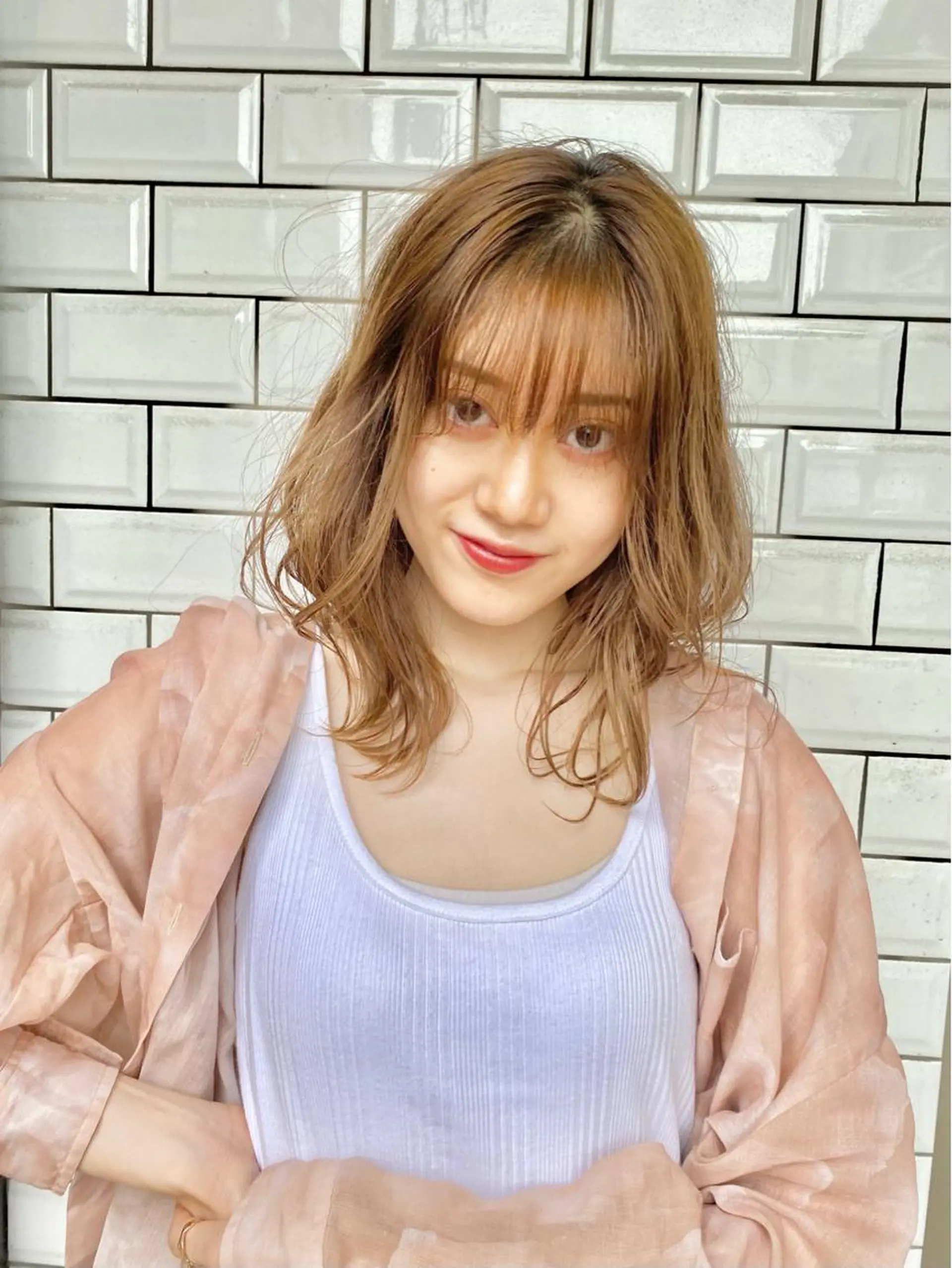 ミディアム カラー 北村 直人のヘアスタイル