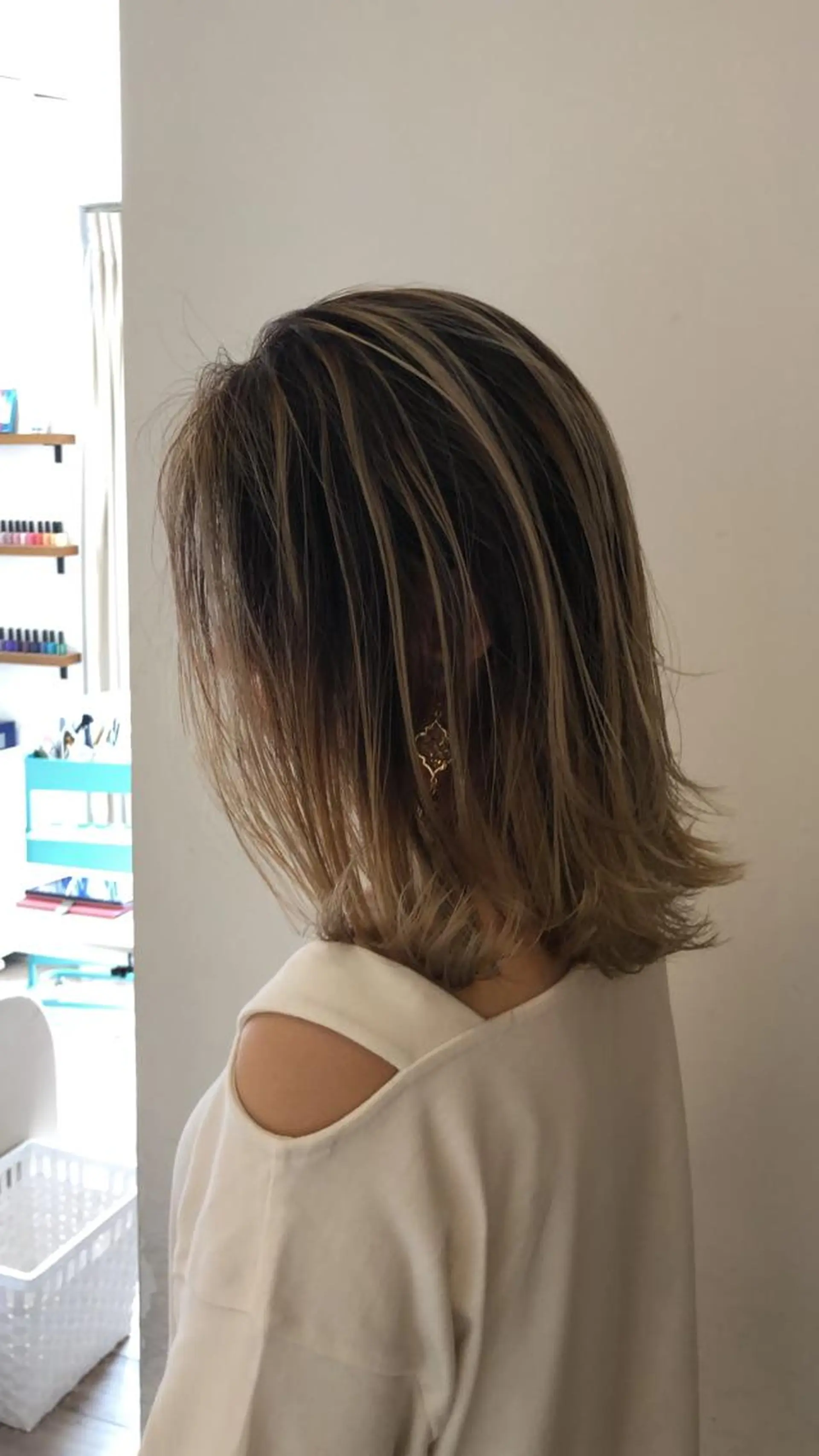 ミディアム カラー ブリーチカラー🌈 石垣翔太のヘアスタイル