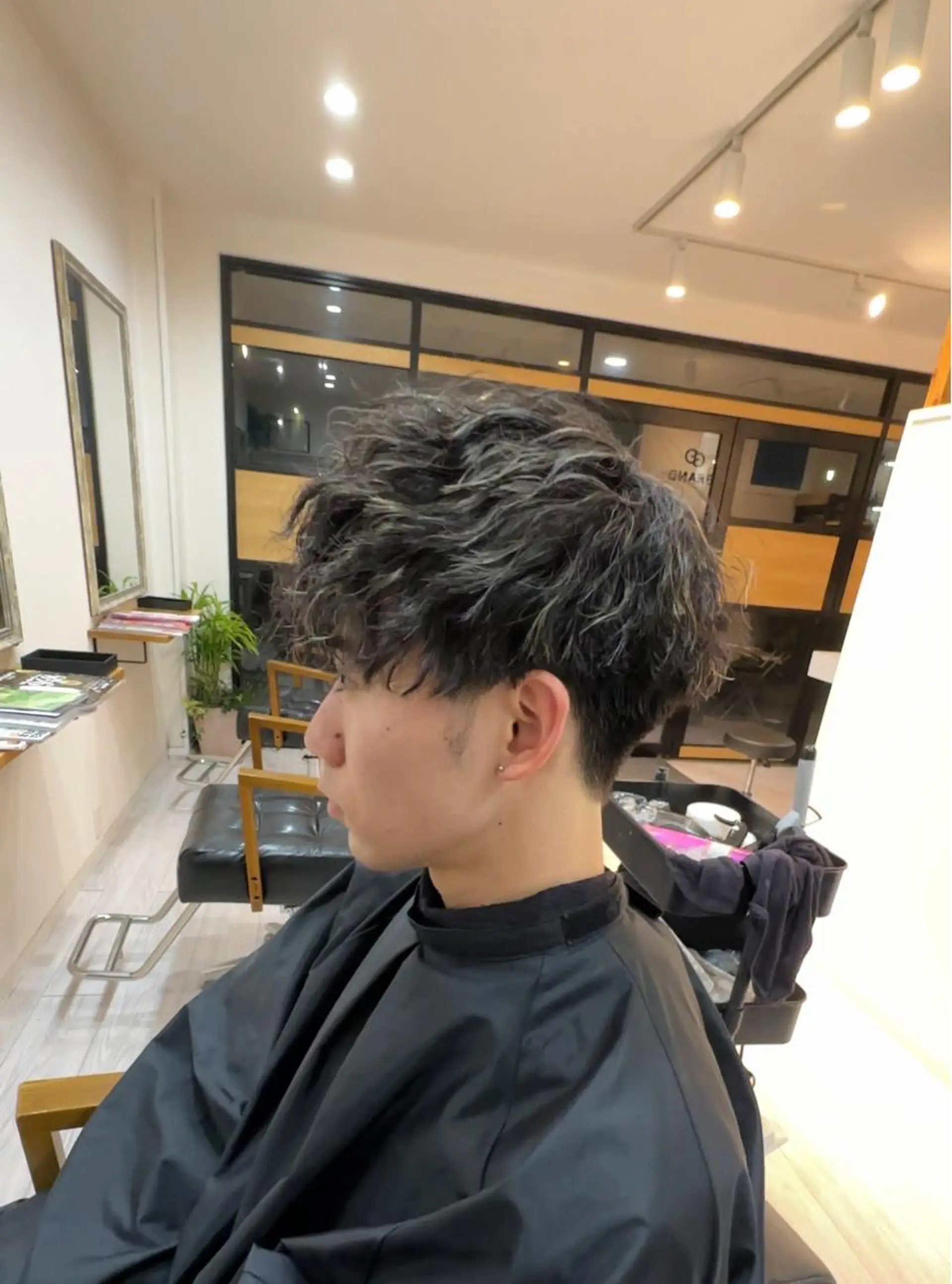 ショート カット パーマ aura所属・ashida yuukiのヘアスタイル