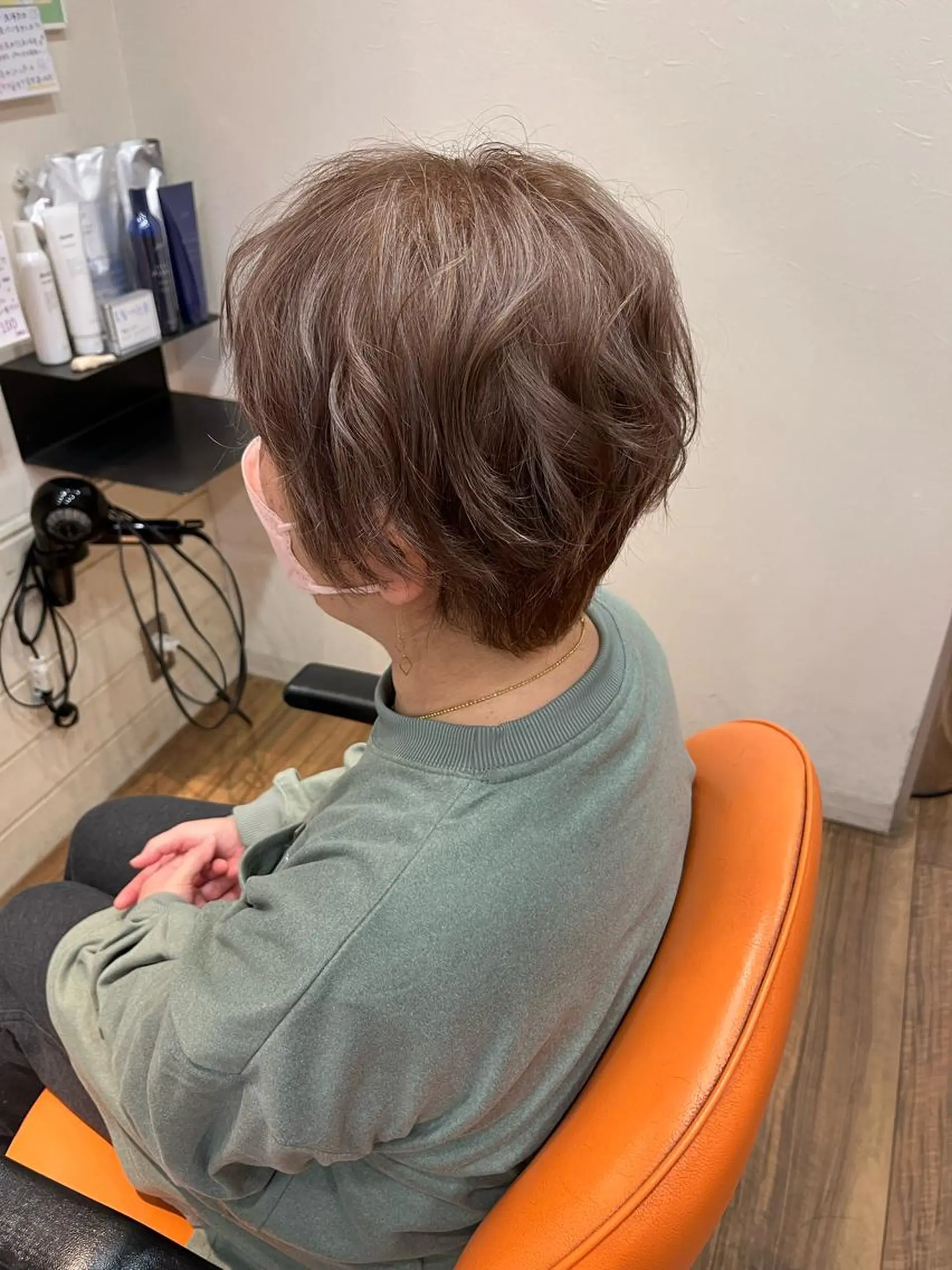 ショート カラー okuda yuukiのヘアスタイル