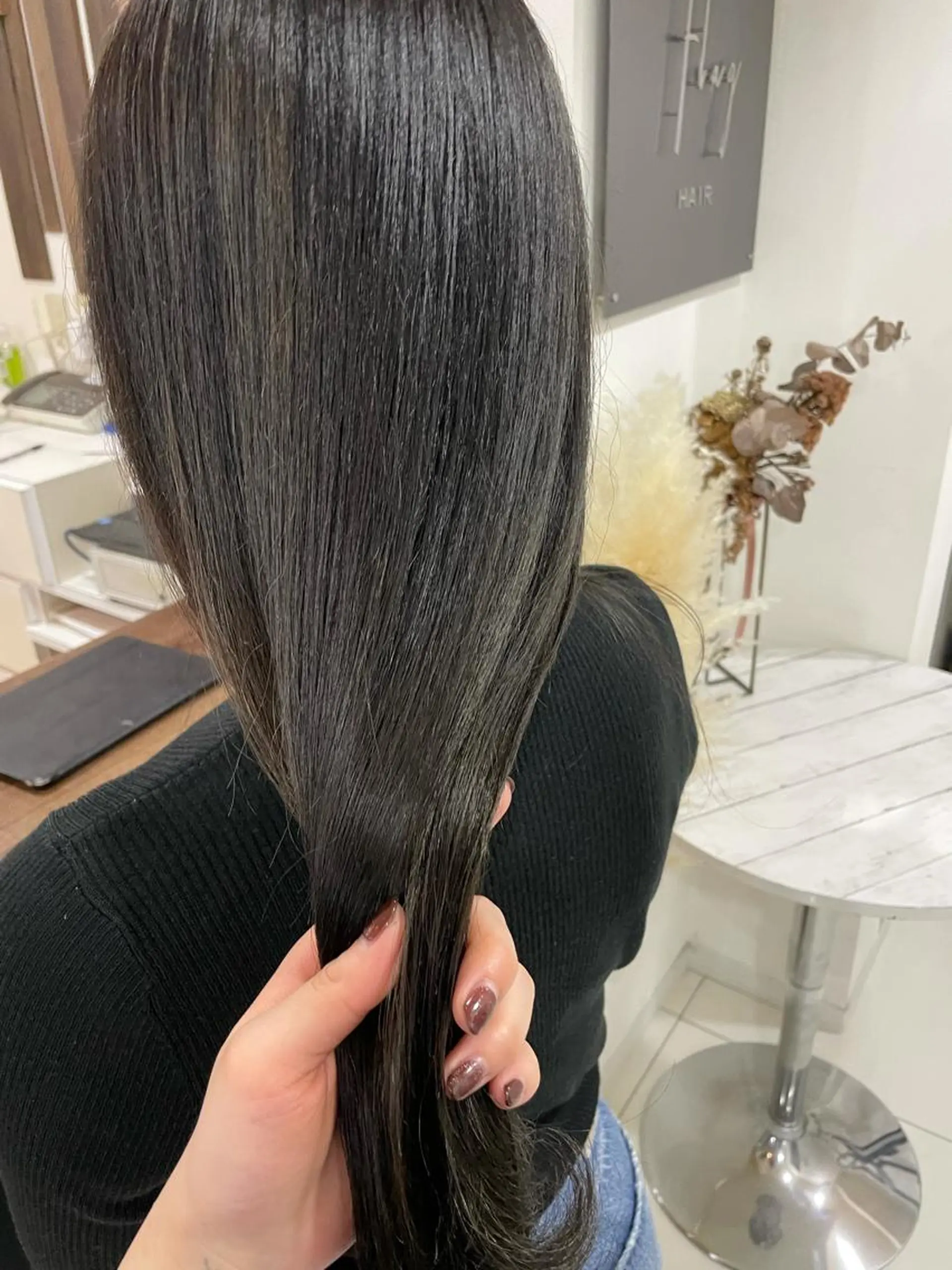 ロング AUBE HAIR tenjin【オーブヘアーテンジン】所属・nene .のヘアスタイル