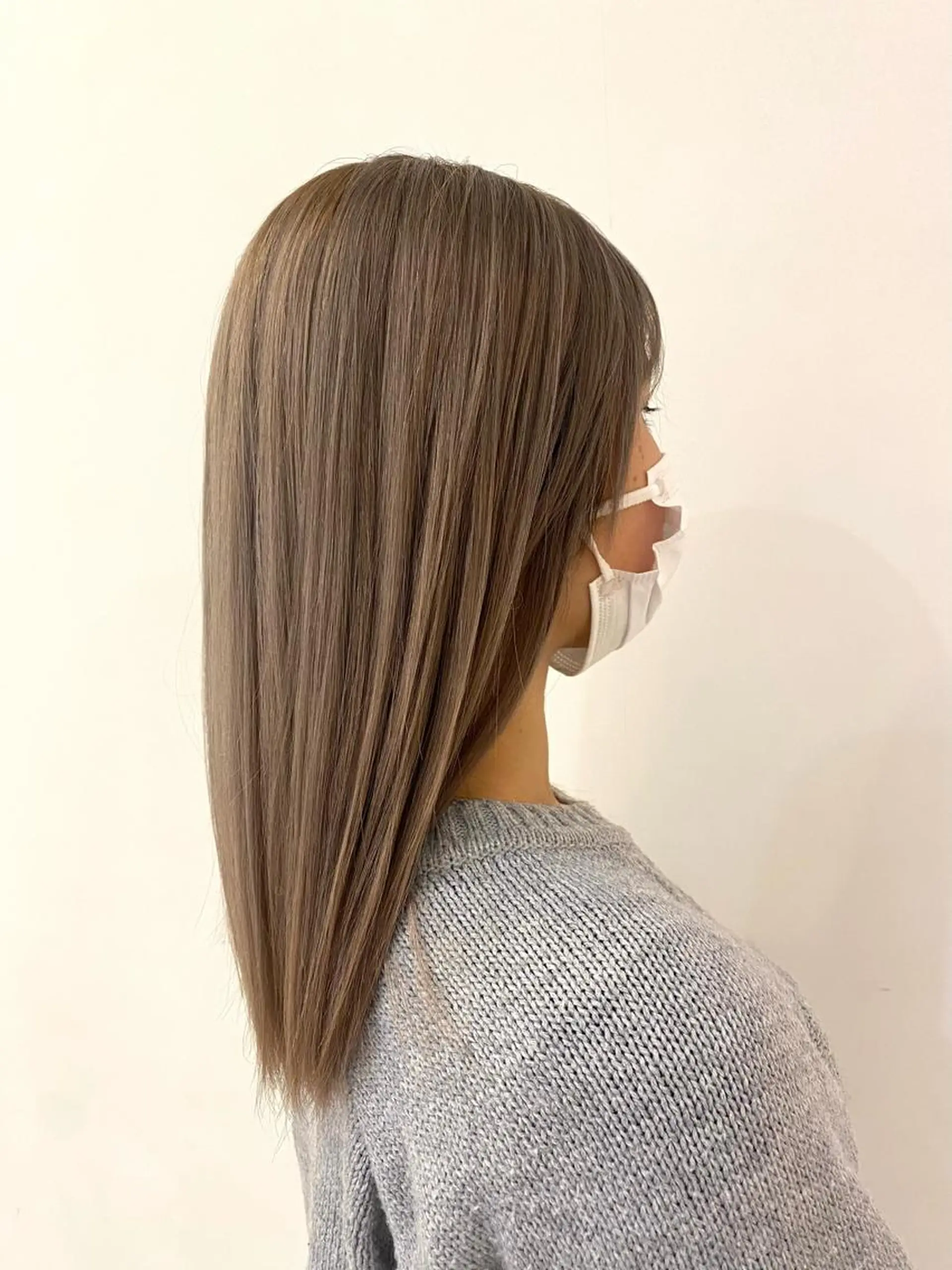 ミディアム カラー ヘアアレンジ 美髪.艶髪.髪質改善 LoLo.サリのヘアスタイル