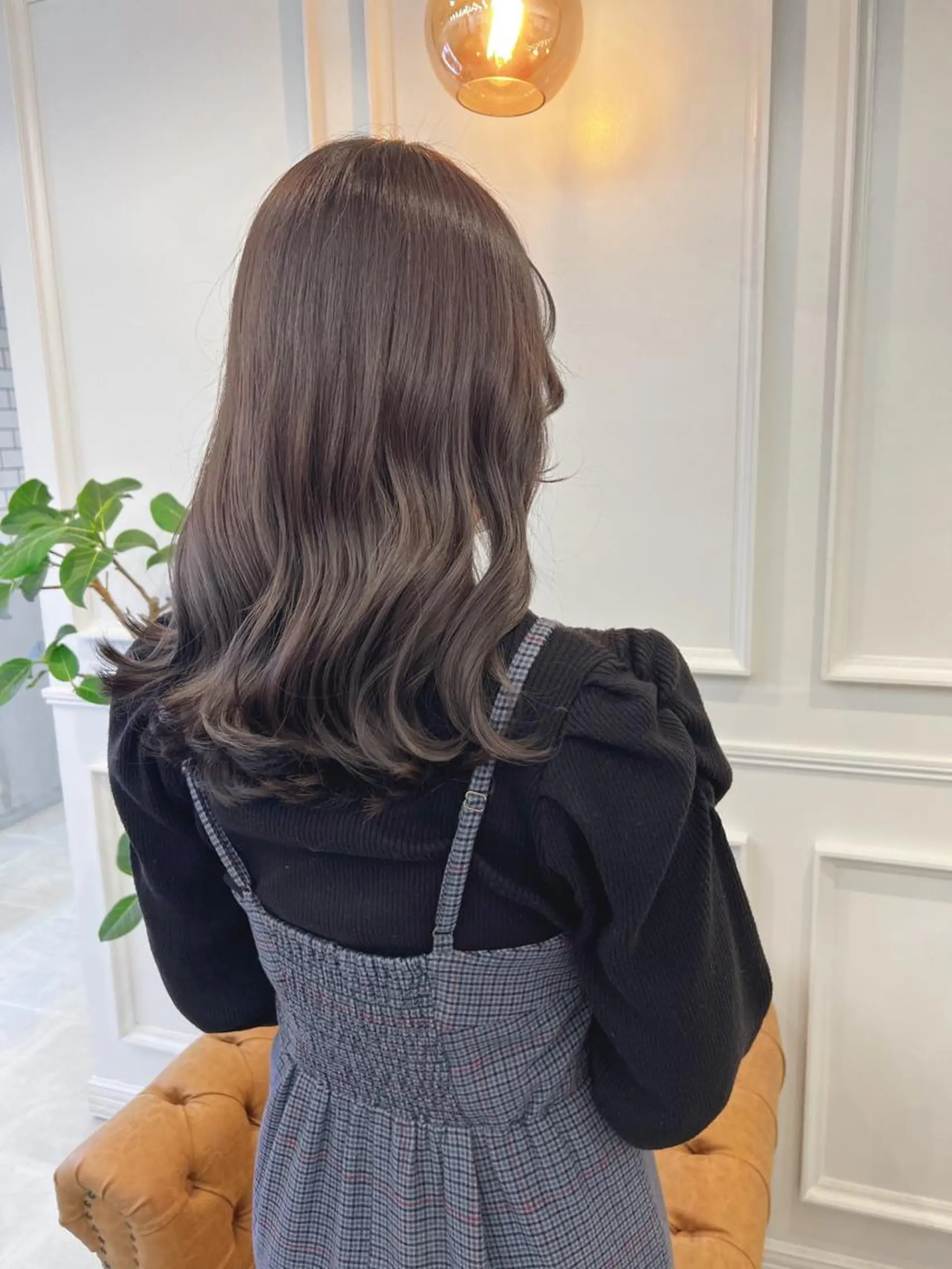 セミロング カット ヘアカラー トリートメント SANA推し美容師 CHISA🍒のヘアスタイル