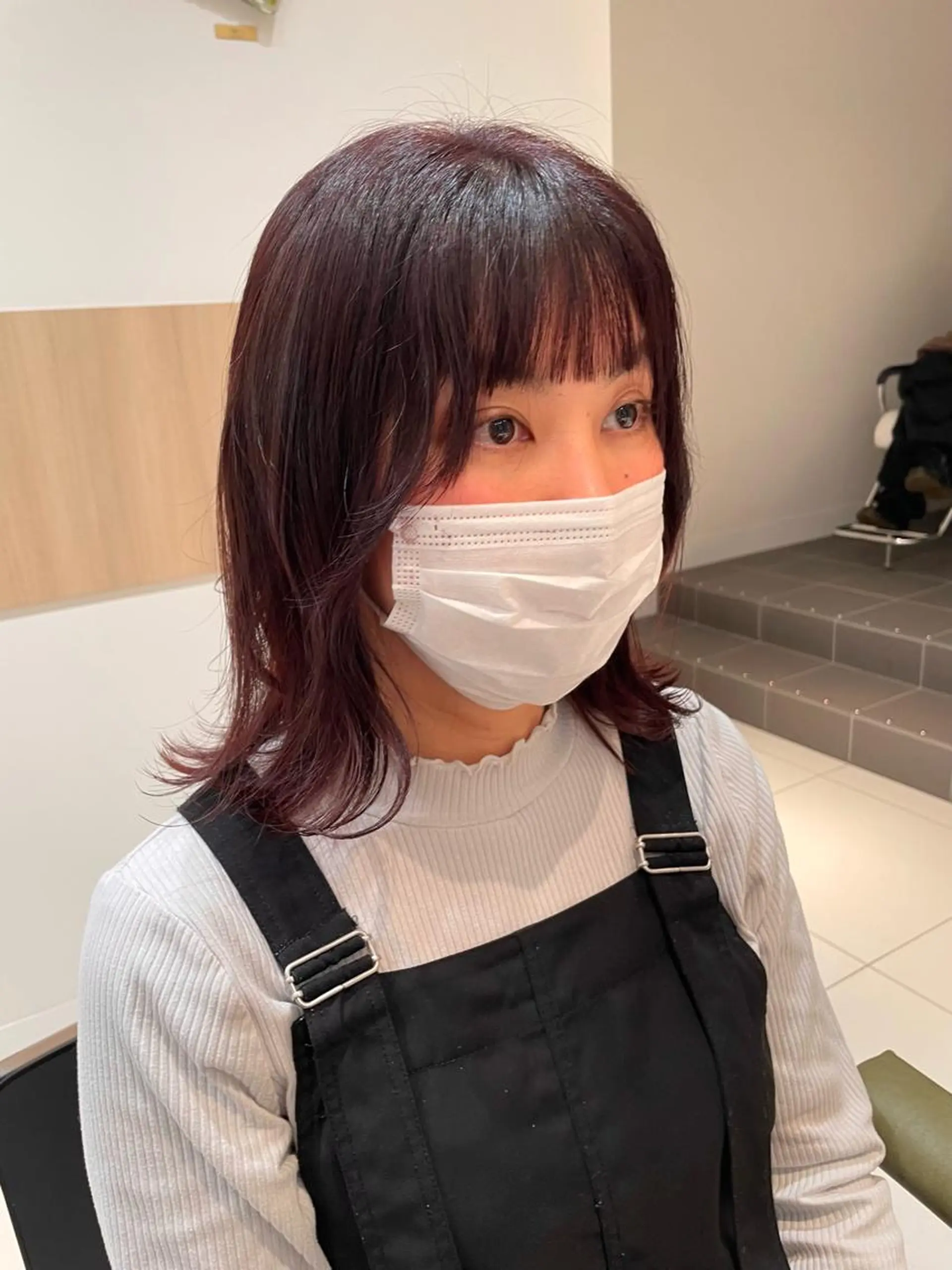 ミディアム 💗モデルカット 募集中のヘアスタイル