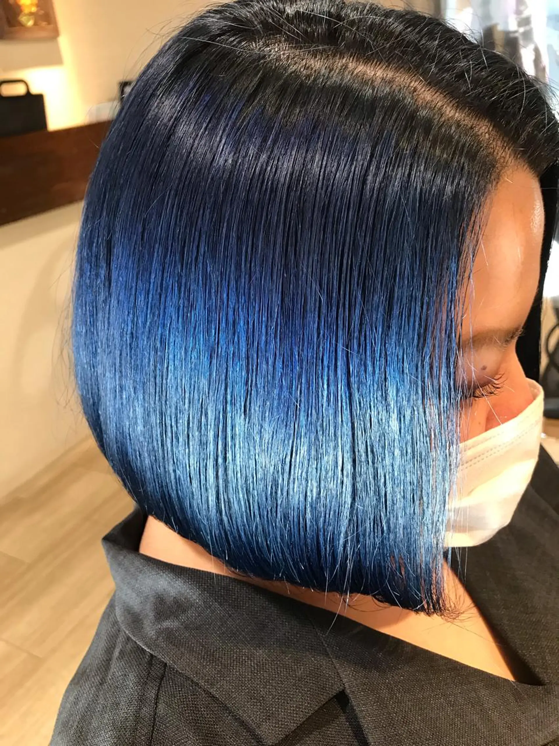 ショート カラー ブリーチ ケアブリーチ イルミナカラー トリートメント ヘアカラー インナーカラー/ ストレート/奥野洸也のヘアスタイル