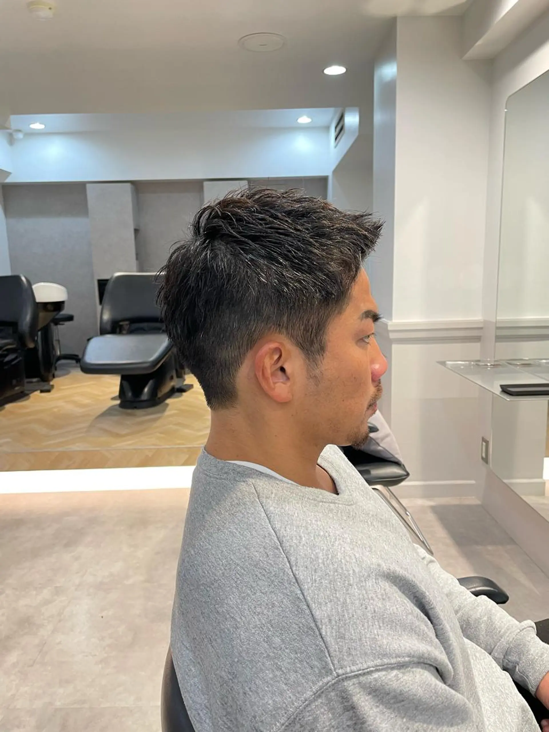 ショート メンズ 木下英治/ウルフ カット/銀座のヘアスタイル