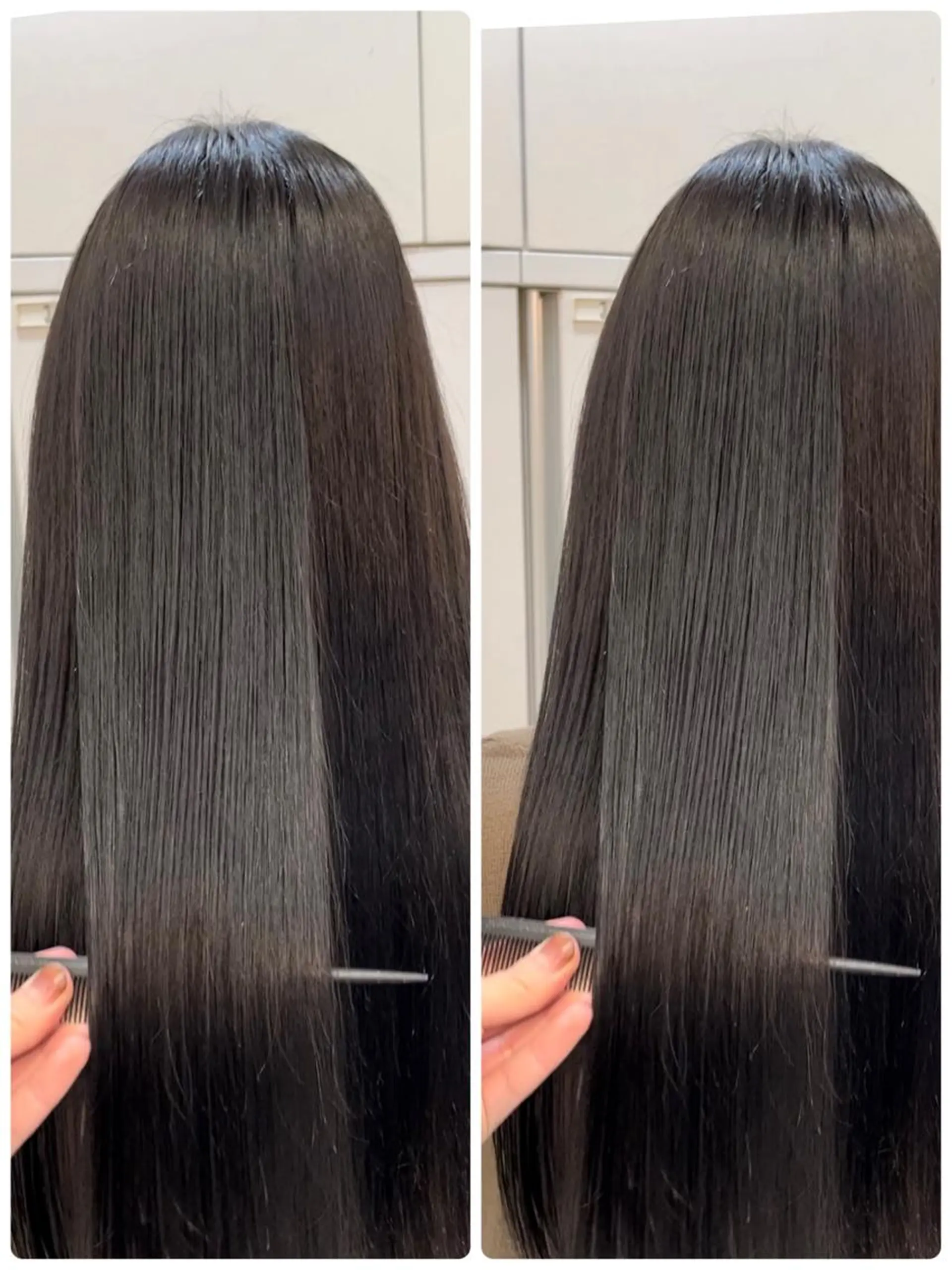 ロング カット 縮毛矯正 トリートメント 縮毛矯正/髪質改善/ 斉藤春のヘアスタイル