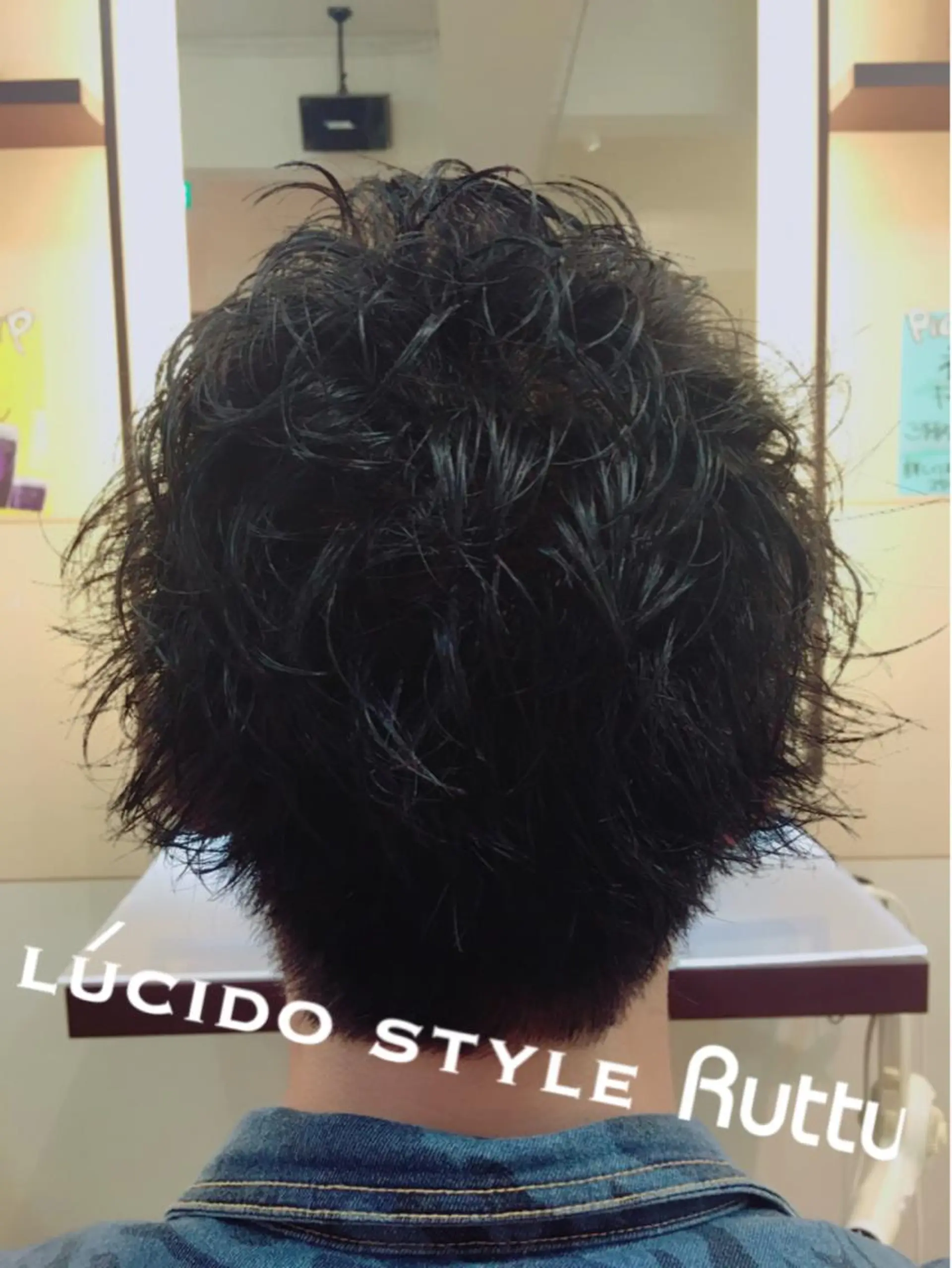 ミディアム パーマ カット パーマ ROSSO 川口店所属・アザマ　ヤスカツ _rosso 川口のヘアスタイル