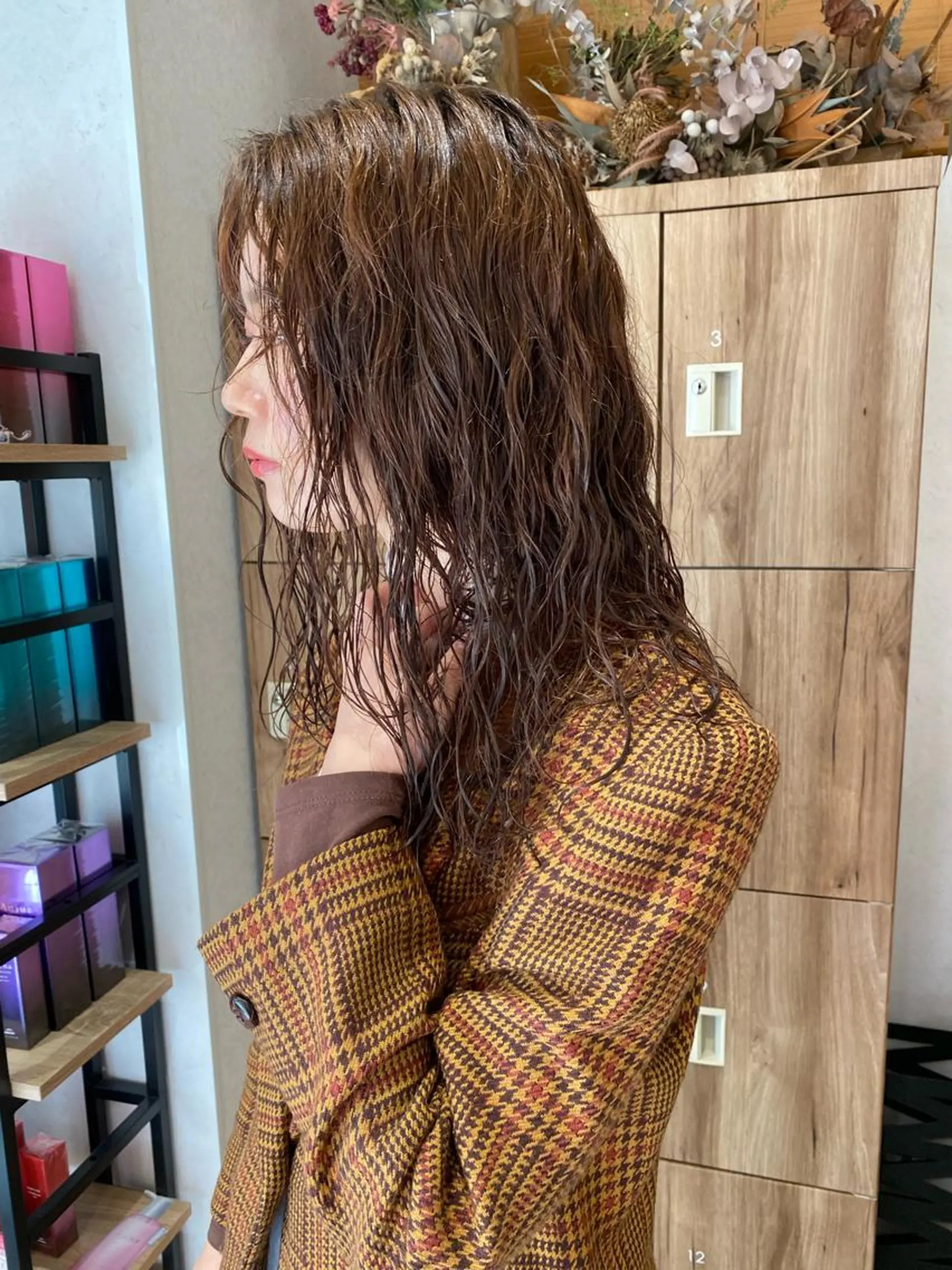 セミロング パーマ セミロングパーマ パーマ パーマ指名No1 /namiのヘアスタイル