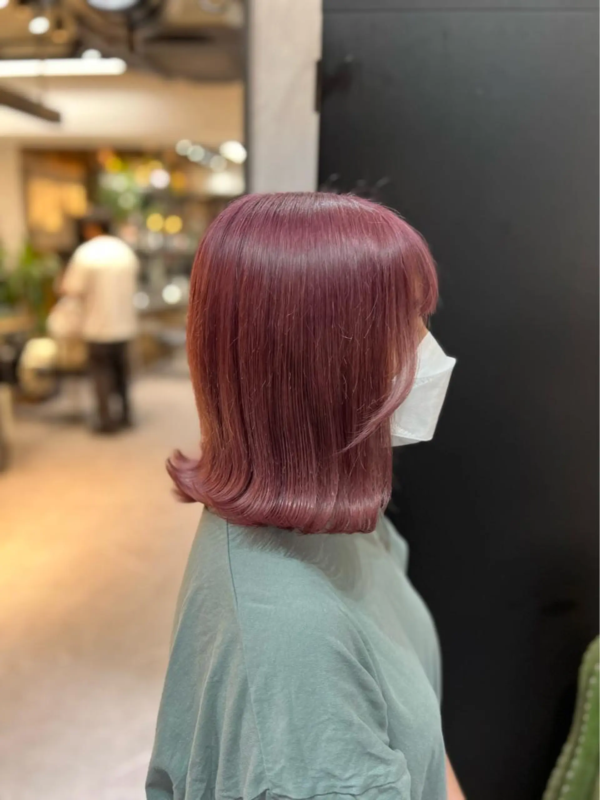 ミディアム 透明感カラー/似合 わせカット🤍ヒナタのヘアスタイル