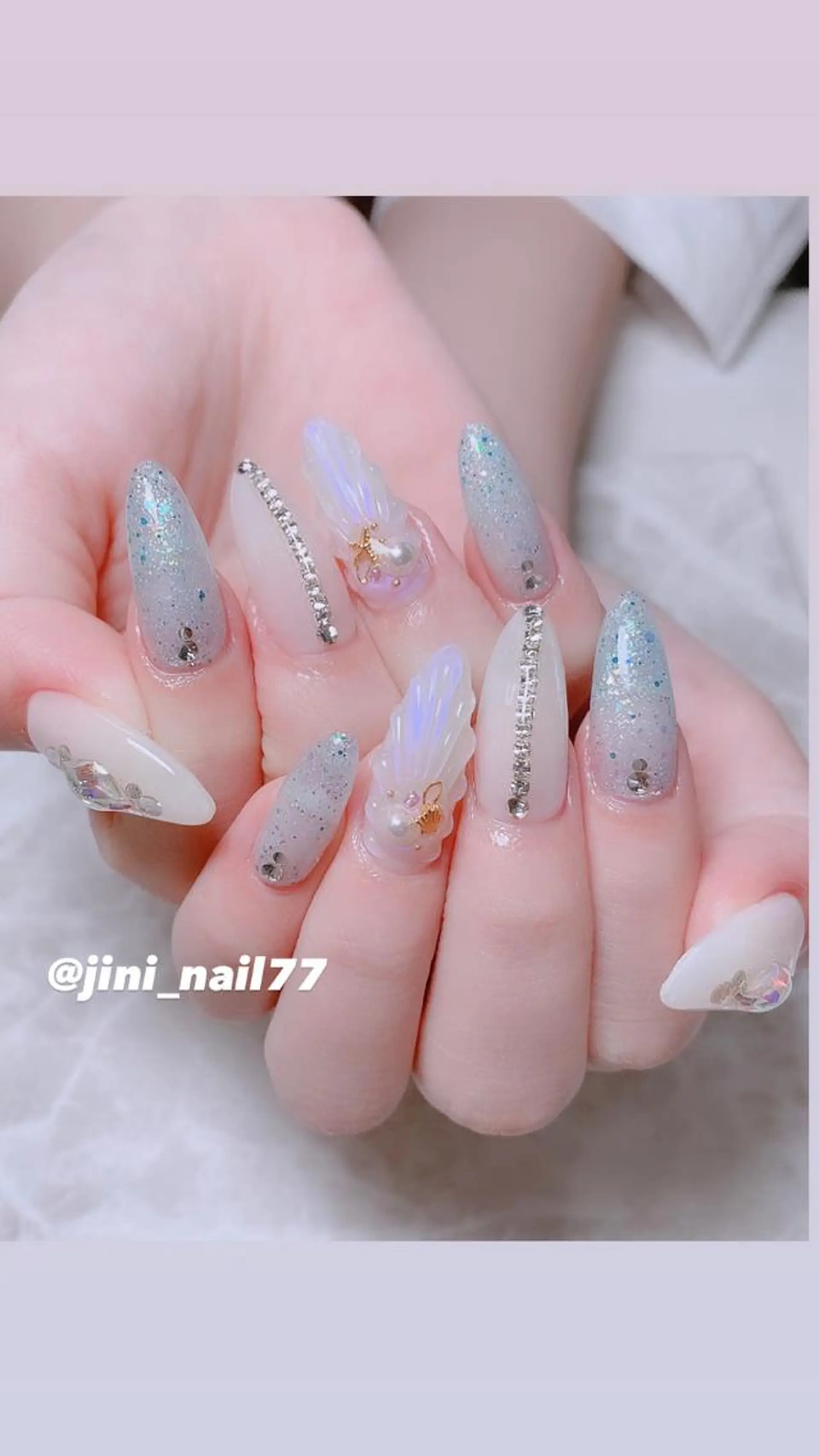 ネイル ハンドネイル JINI NAIL所属・ジニ ネイルのネイルデザイン