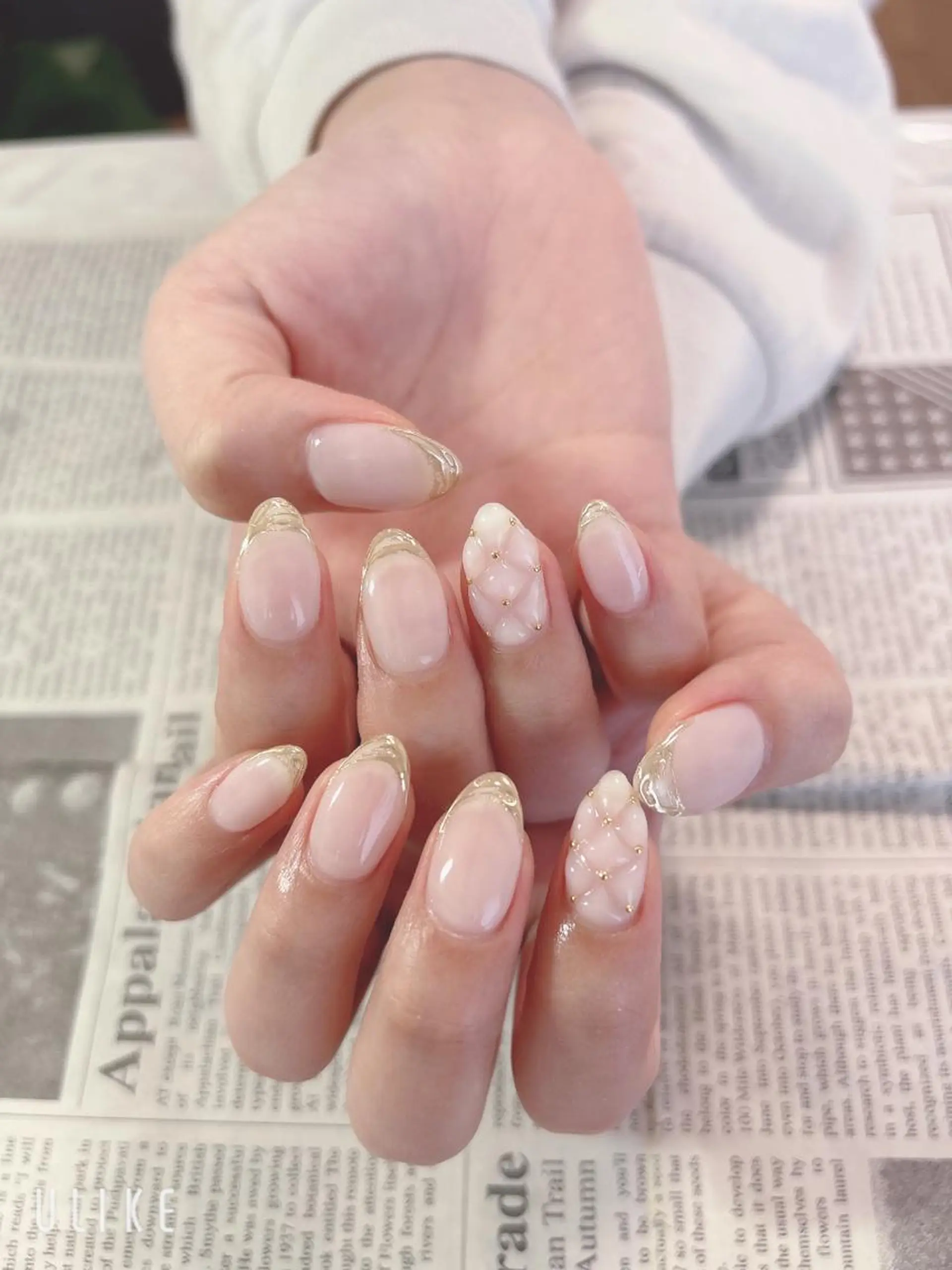 ネイル ハンドネイル ハンドケア 森山 舞のネイルデザイン