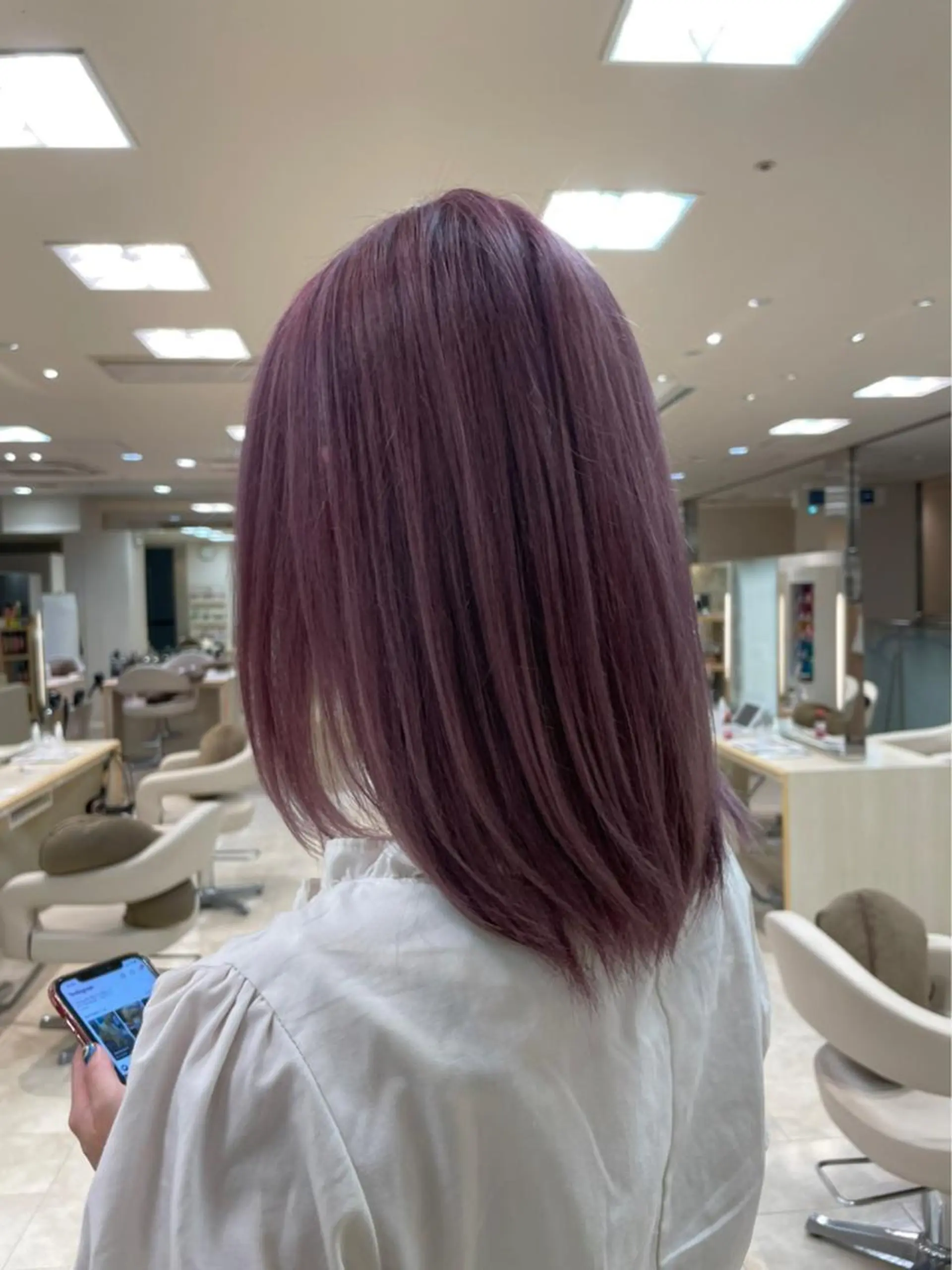 ミディアム ヘッドスパ narumi🧸のヘアスタイル