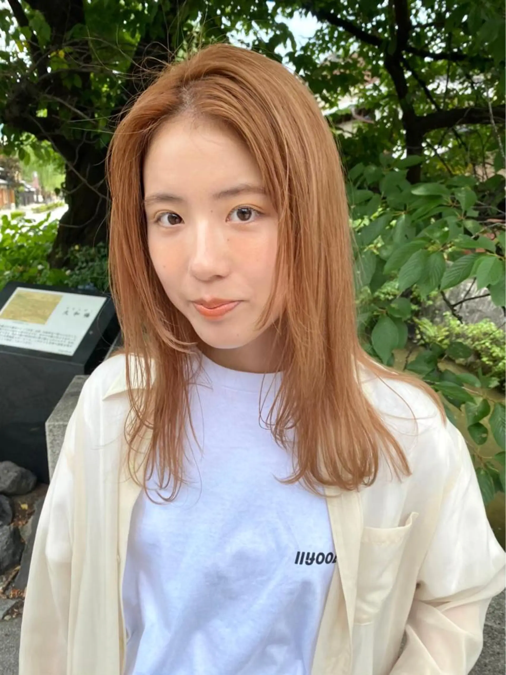 セミロング カラー パーマ ヘアアレンジ メンズ キッズ ネイル マツエク・マツパ EMANON梅田店所属・前川 朋香のヘアスタイル