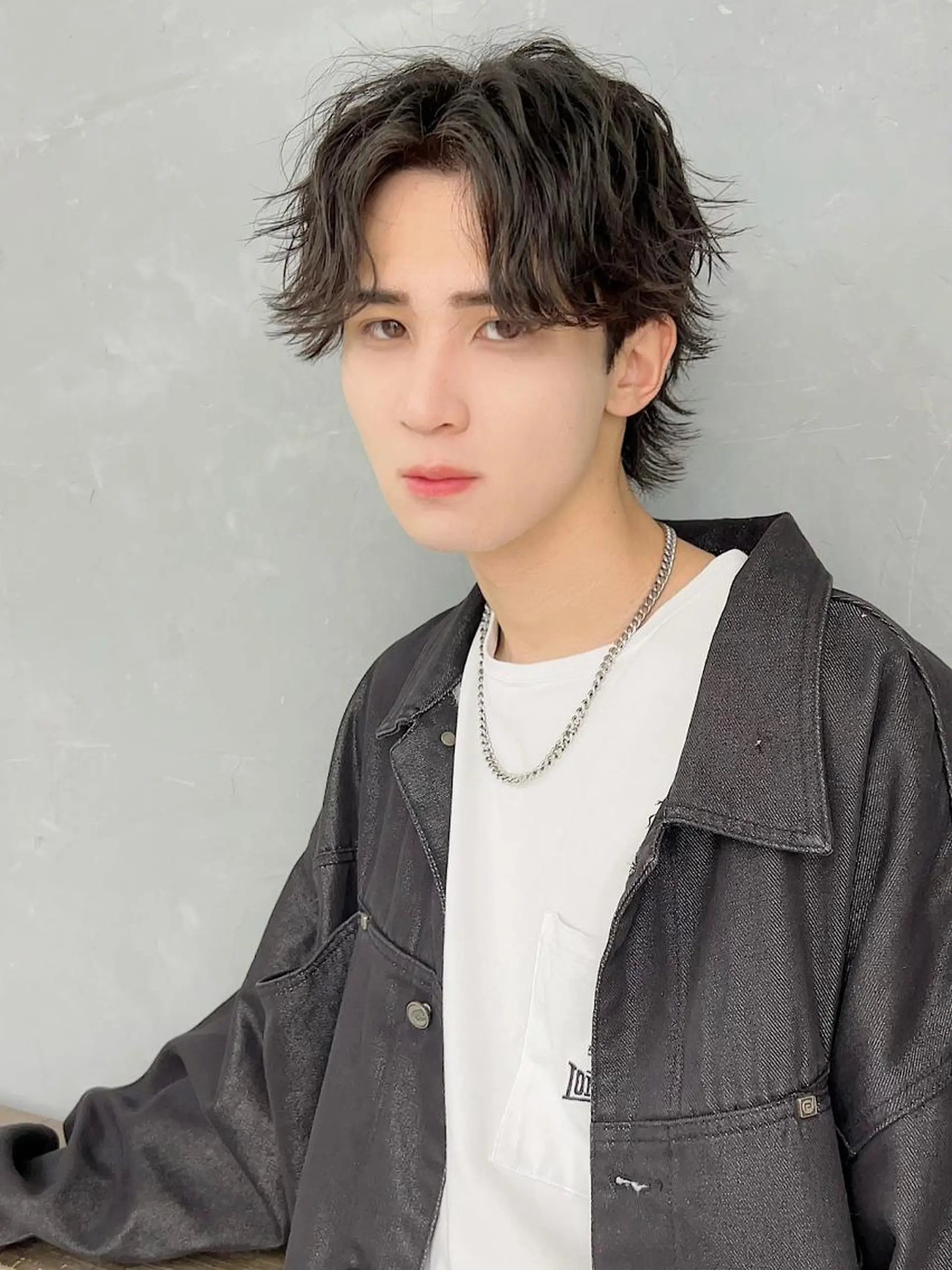 メンズ センターパート フェードカット マッシュ メンズパーマ メンズツイストパーマ men'sカットの 神様　Sky原宿のヘアスタイル