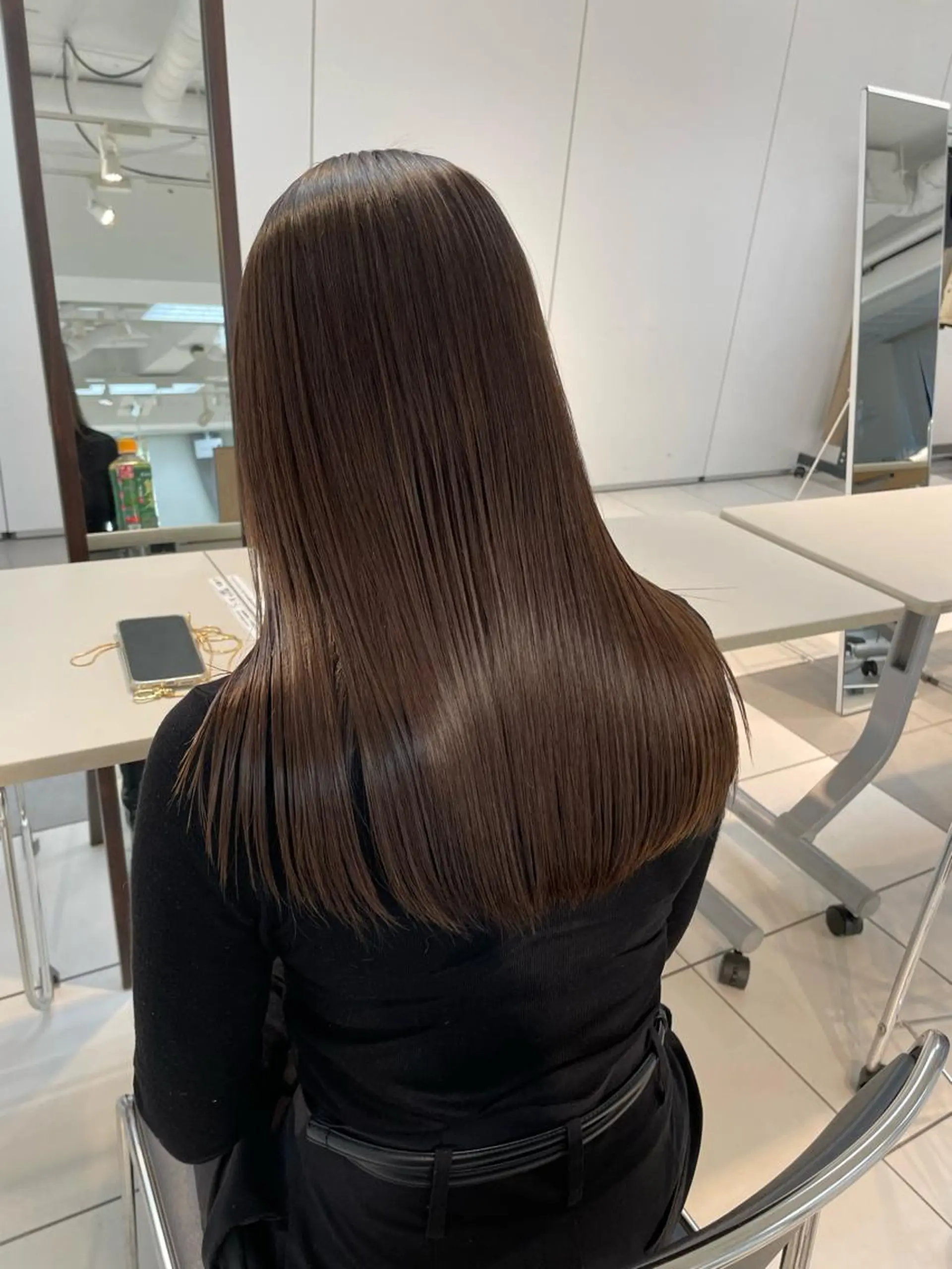 ロング カラー カット ヘアカラー トリートメント 弱酸性ストレート 髪質改善/小野寺のヘアスタイル