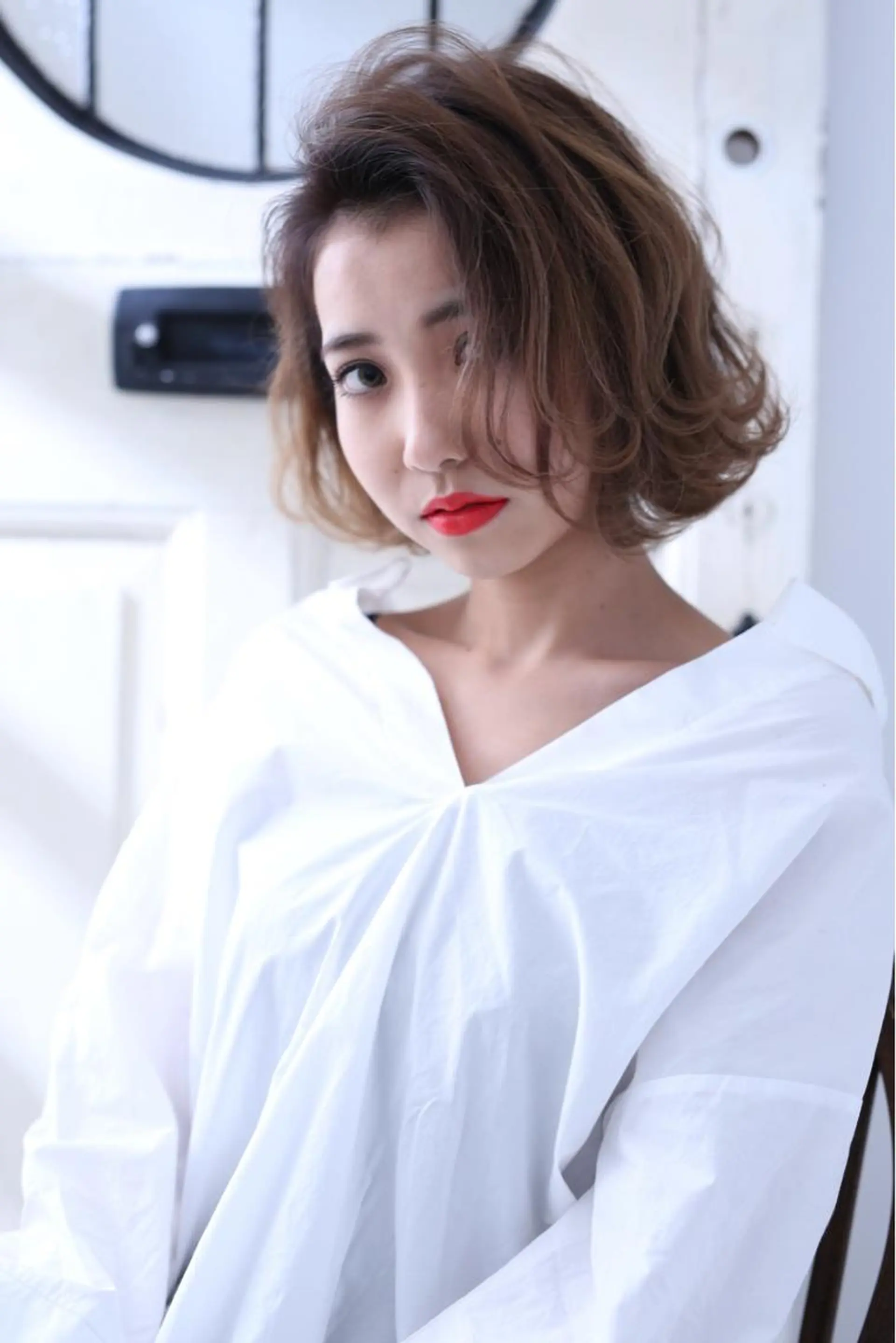 ミディアム 指名支持率NO.1 スタイリストのヘアスタイル