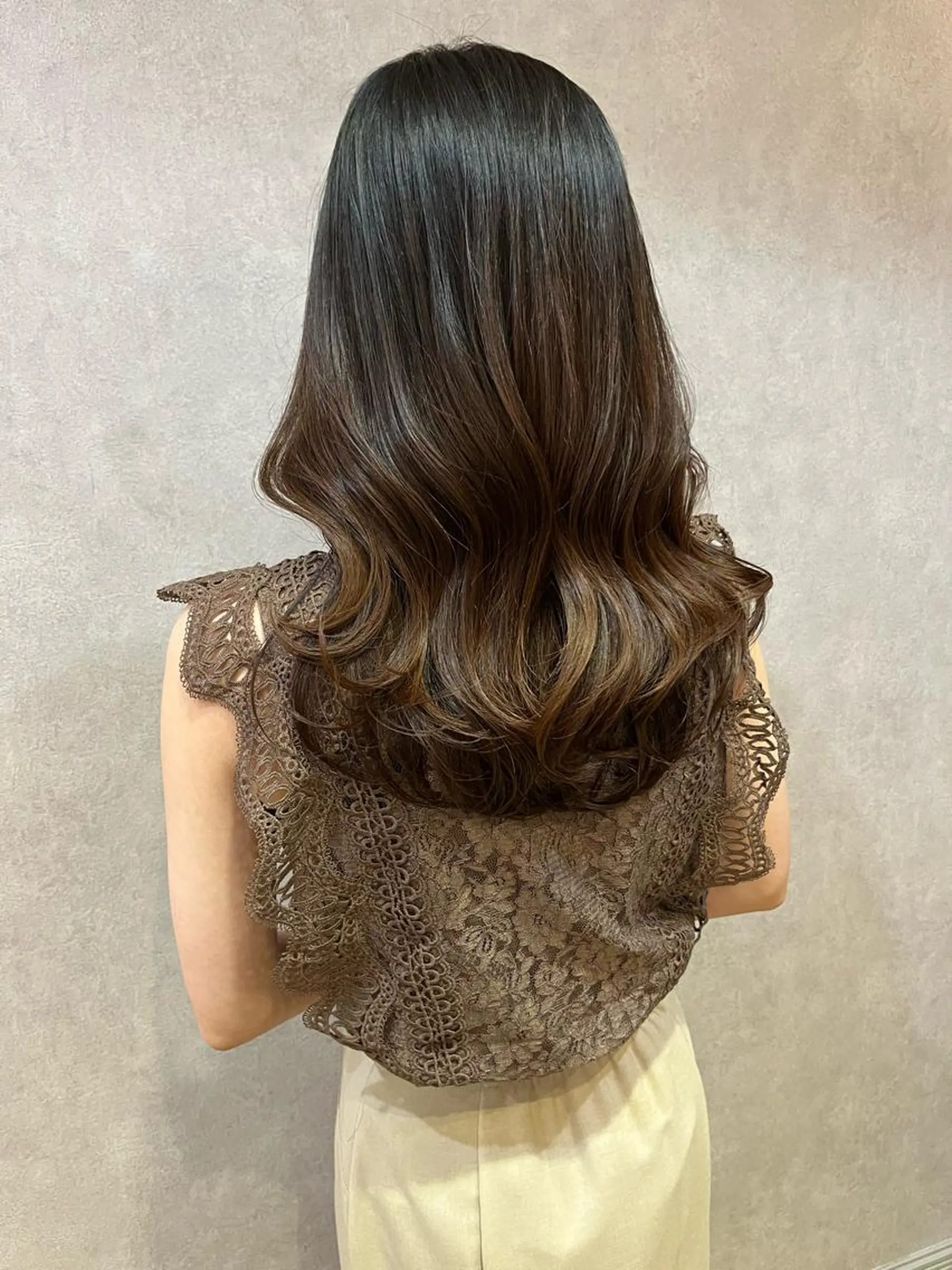 ロング カット トリートメント enn to yuu所属・髪質改善&大人ボブ ♡KURENAのヘアスタイル