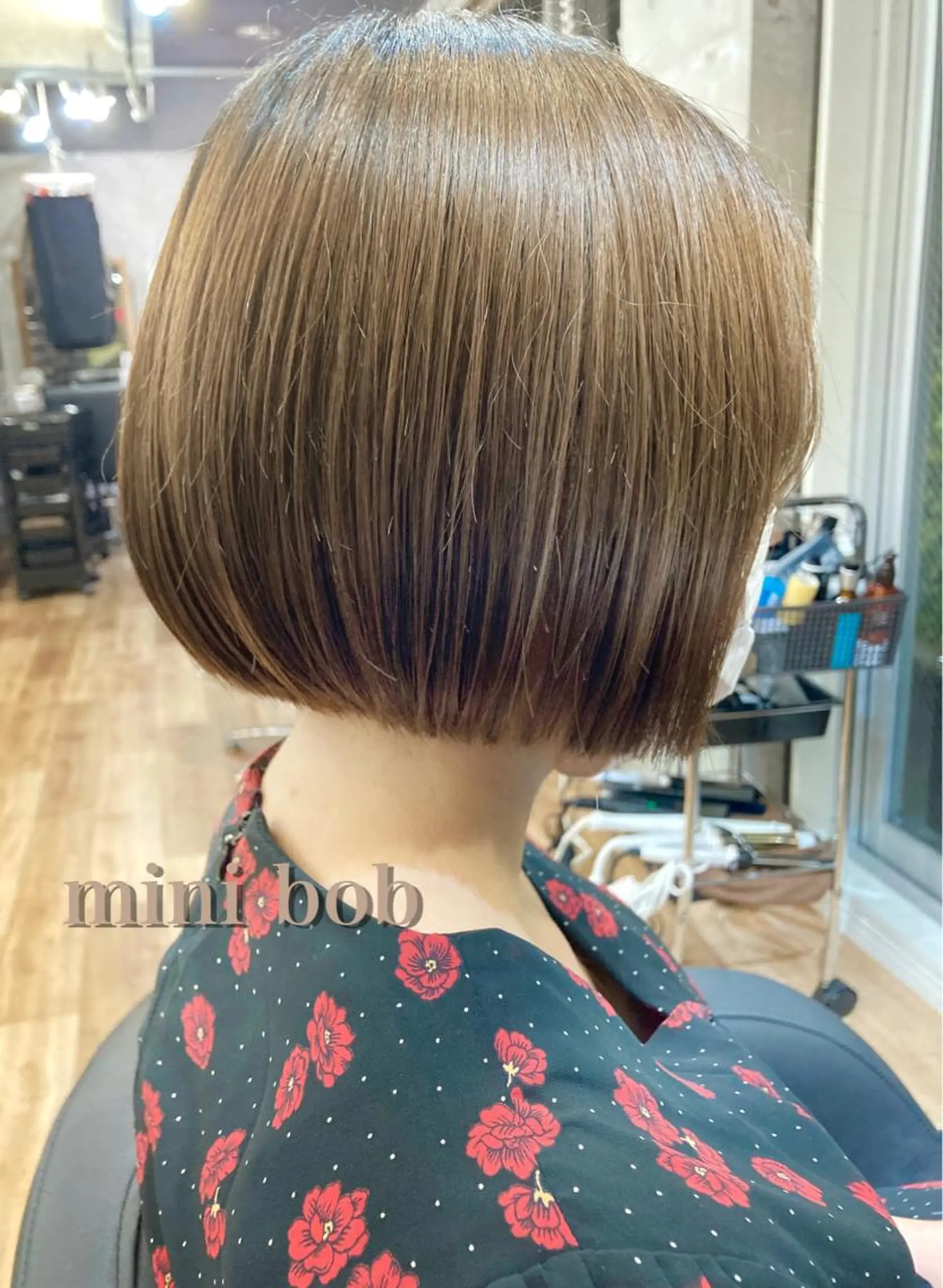 ショート ボブ レイヤー/メンズ 竹田凪儀のヘアスタイル