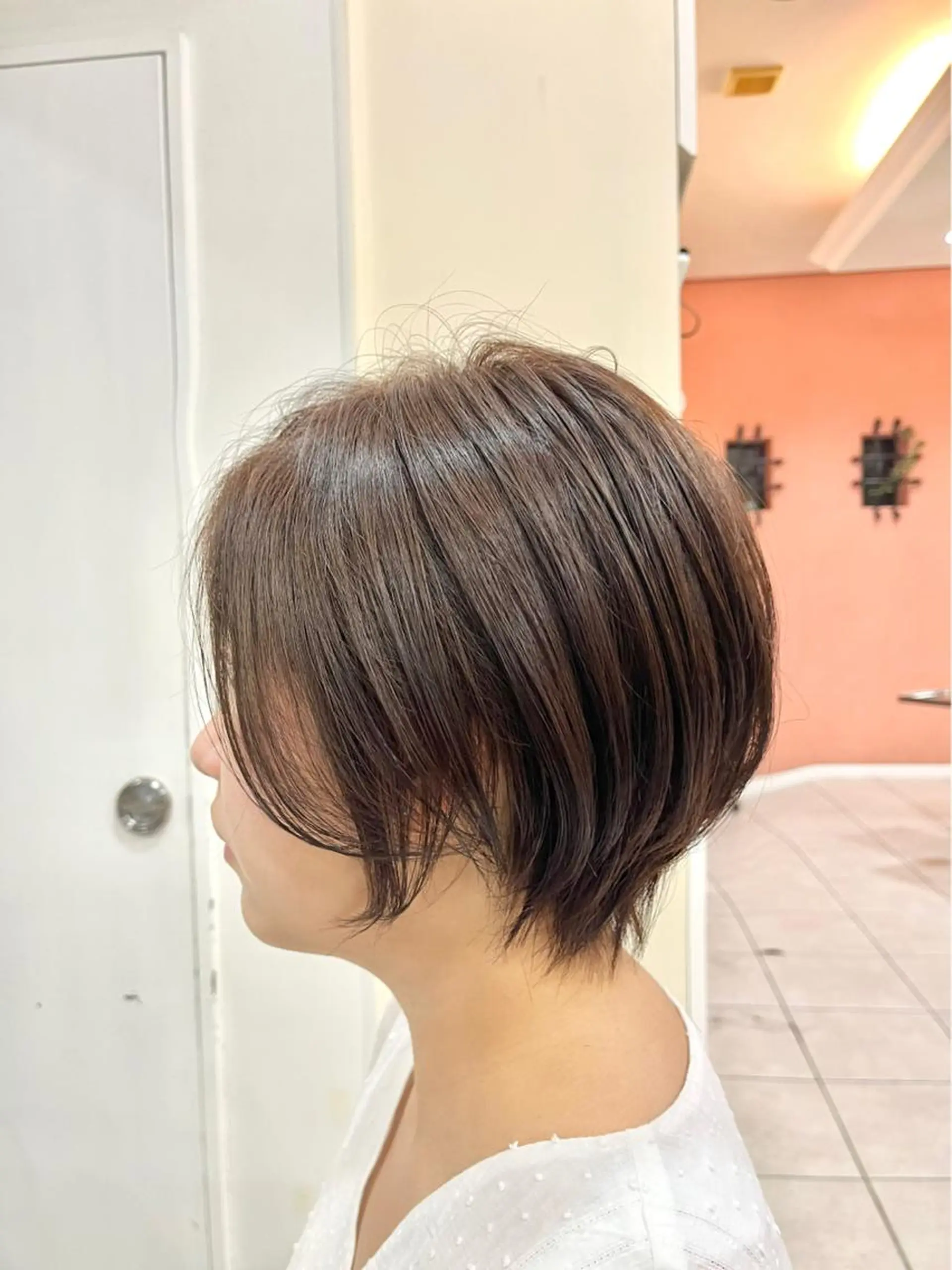 ショート ショートボブ ハンサムショート ボブ くびれヘア ハイライト カット ヘアカラー トリートメント 《大人気髪質改善》 プログレス国分寺店のヘアスタイル