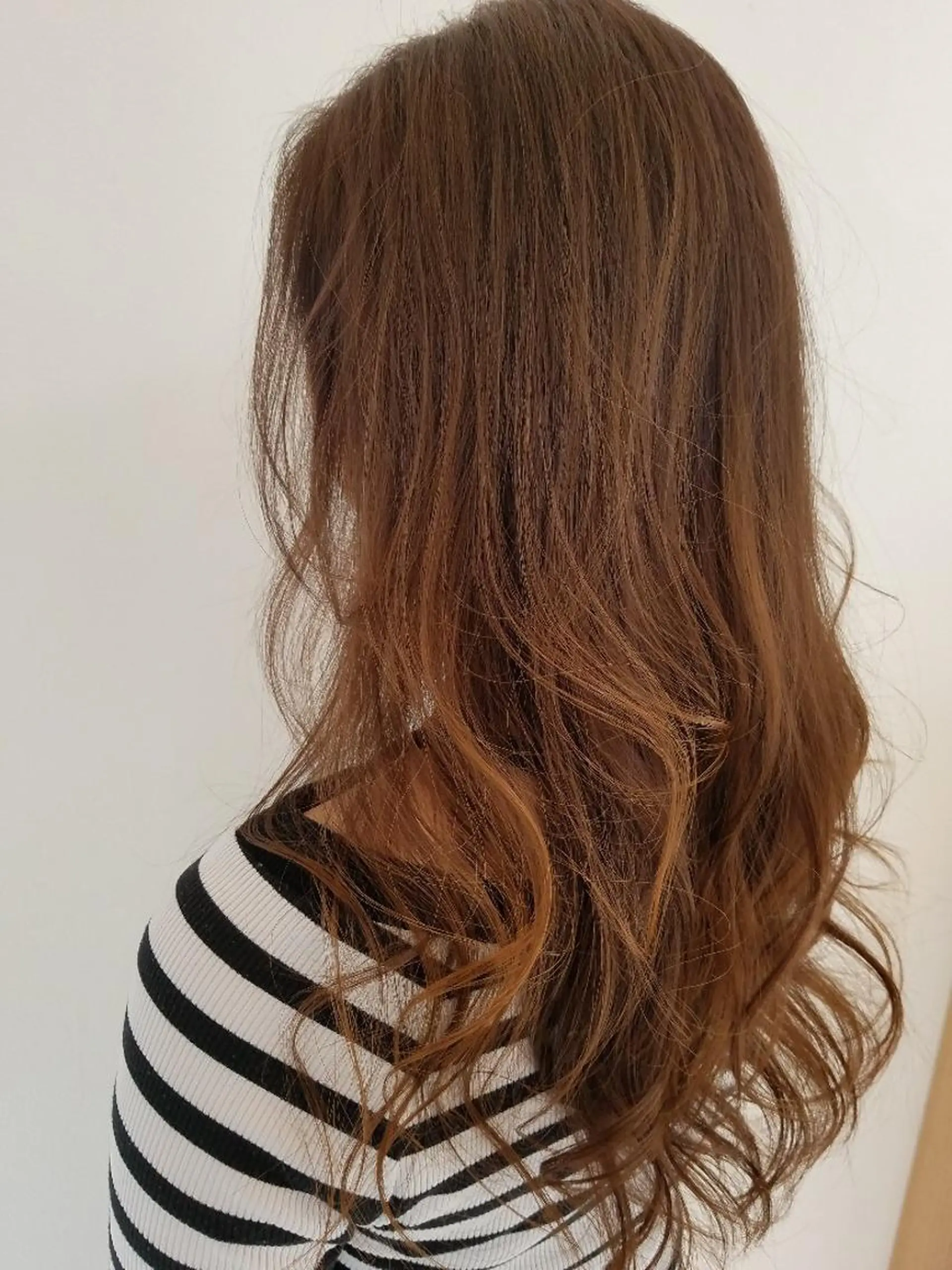 ロング カラー ベージュカラー 髪質改善/ハイライト 小林秀樹のヘアスタイル