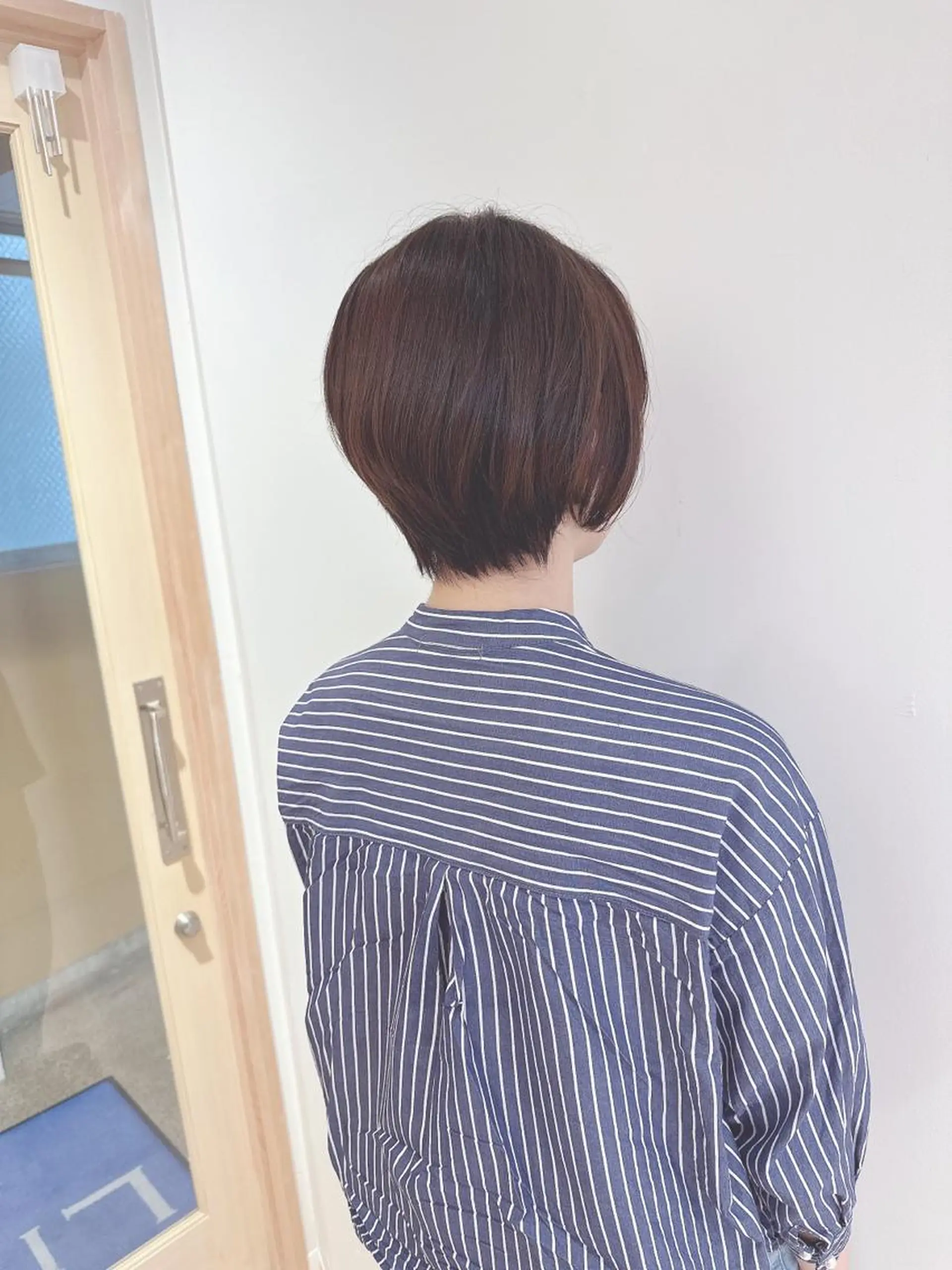 ショート カラー カット ヘアカラー なりたいが叶う ながしまじゅんきのヘアスタイル