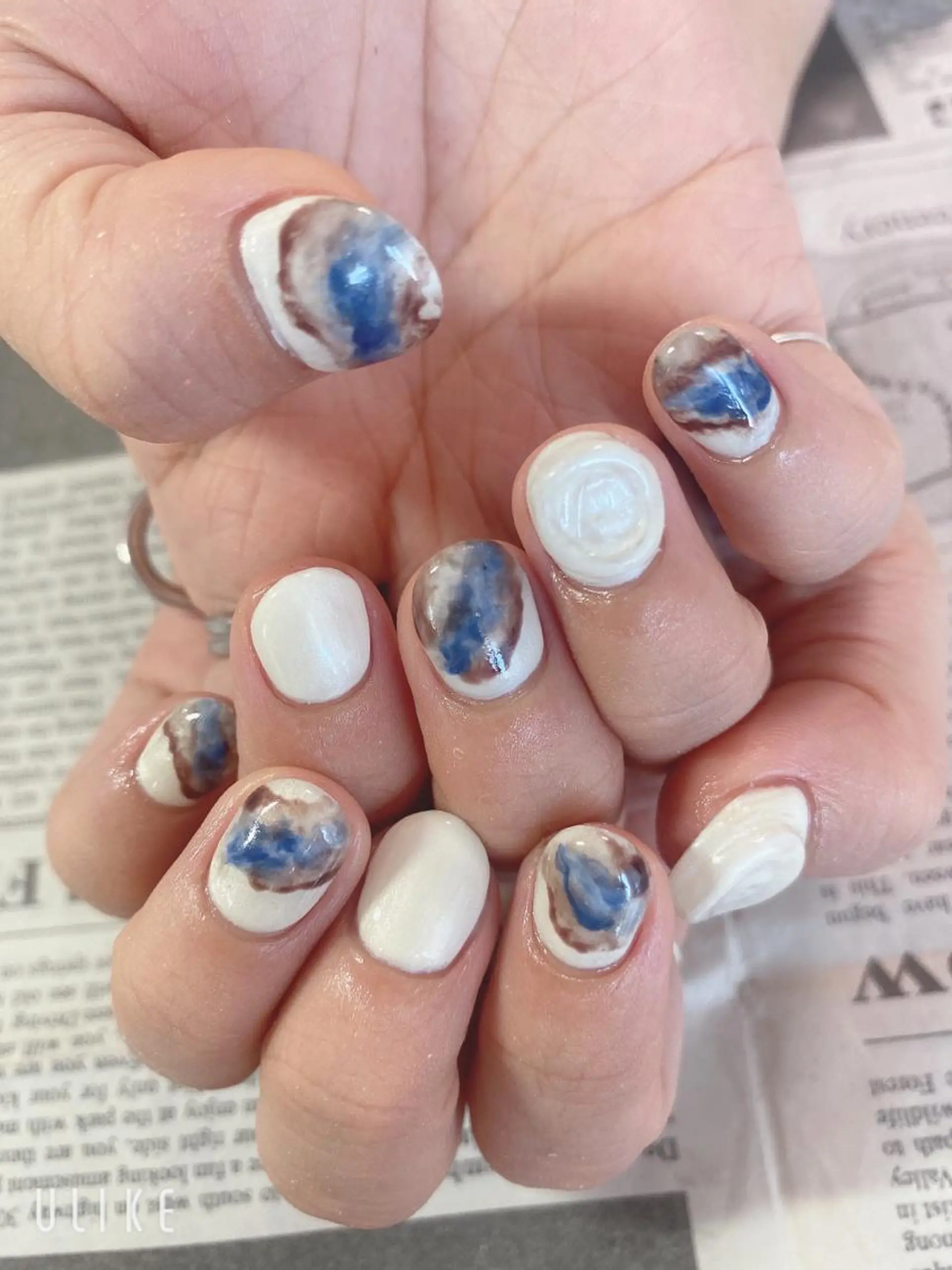 ネイル ハンドネイル ハンドケア 森山 舞のネイルデザイン