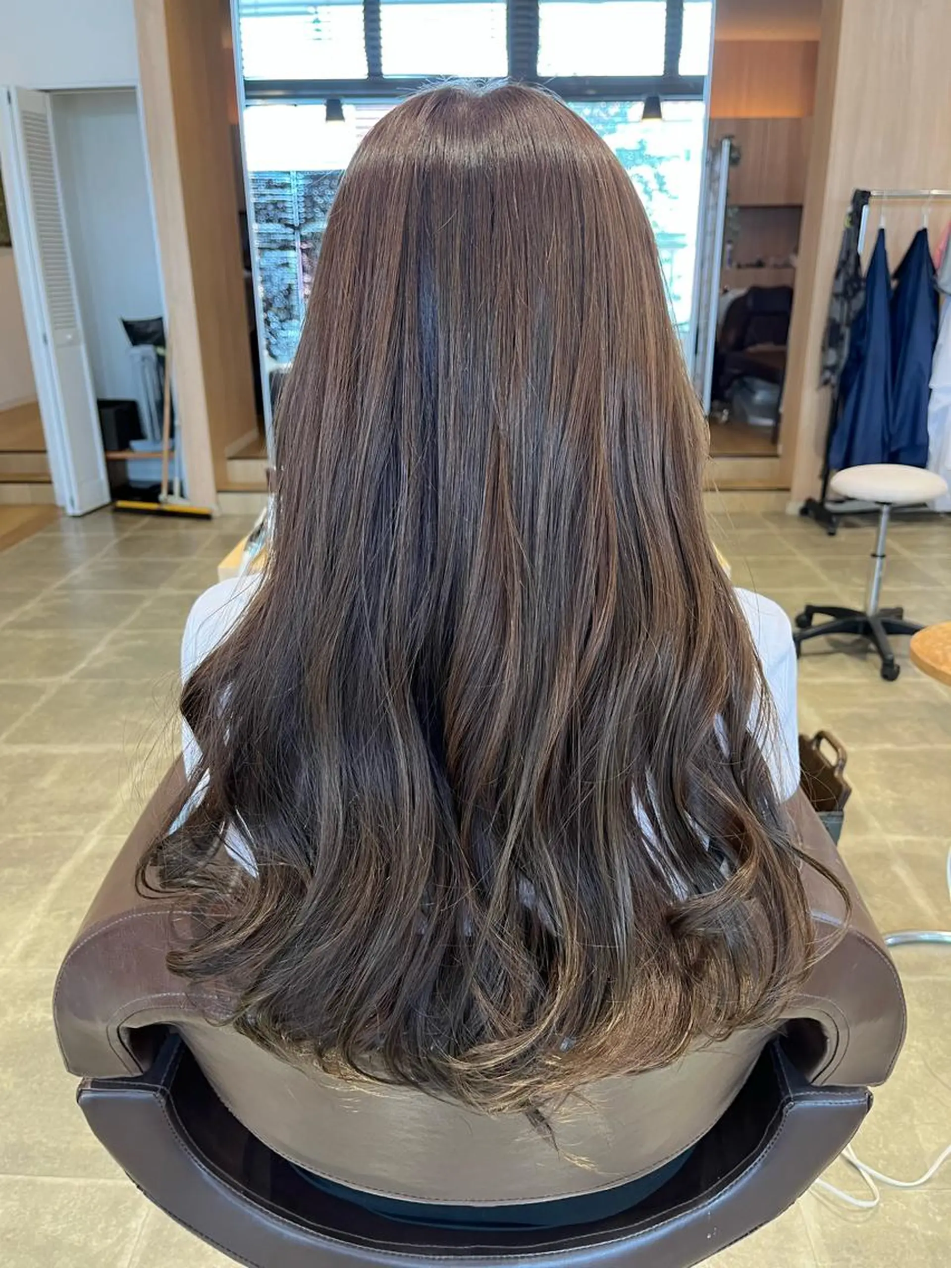 ロング ヘアカラー トリートメント 工藤 惇のヘアスタイル