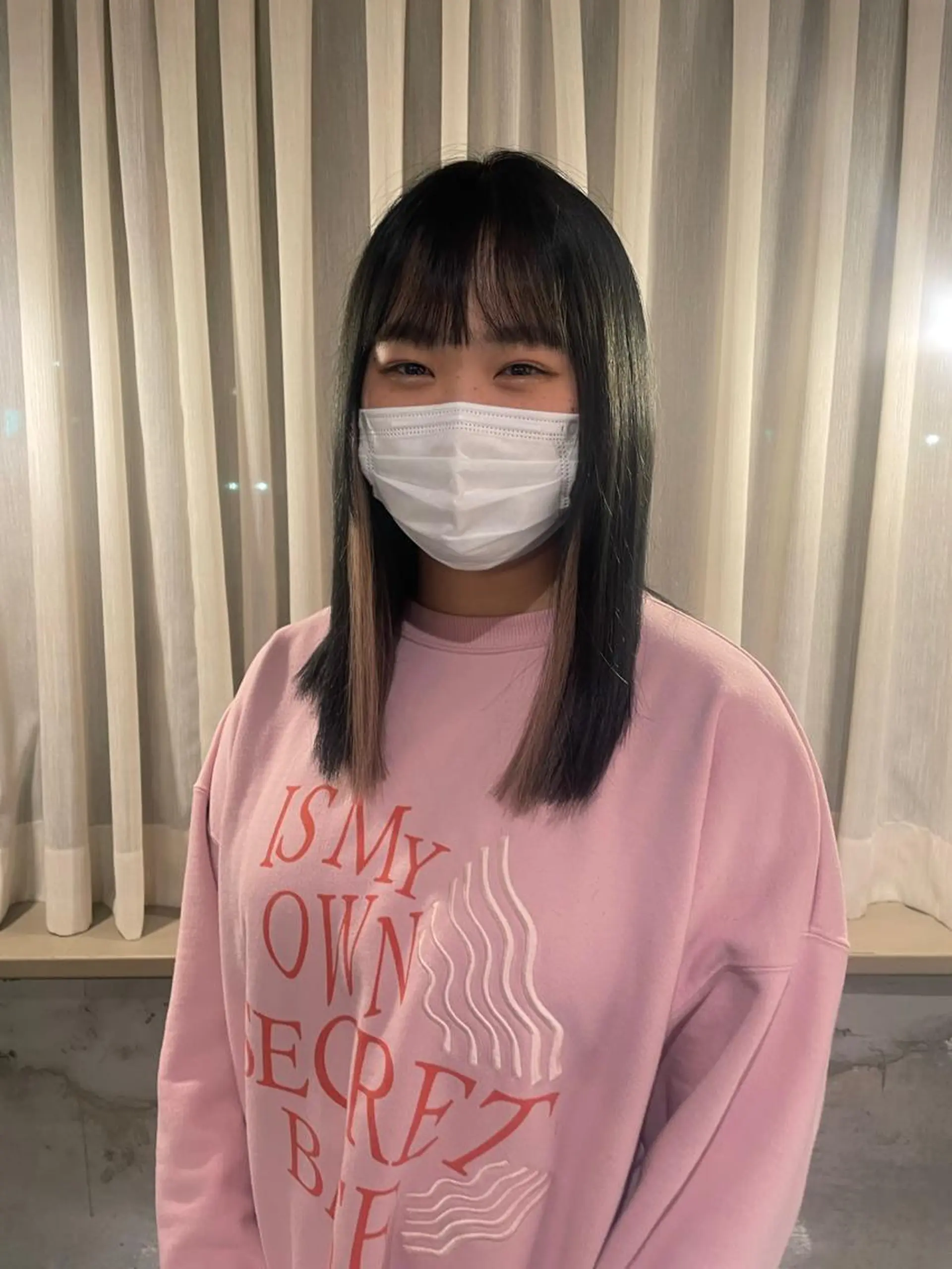 ミディアム カラー エクステ ショートカット募集中 /NAGISAのヘアスタイル