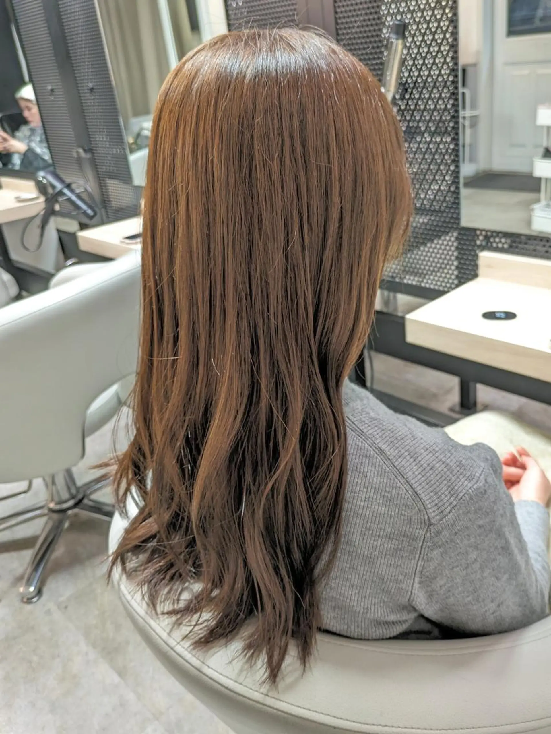 ロング ベージュ＊Spica 【ミルクティー】のヘアスタイル