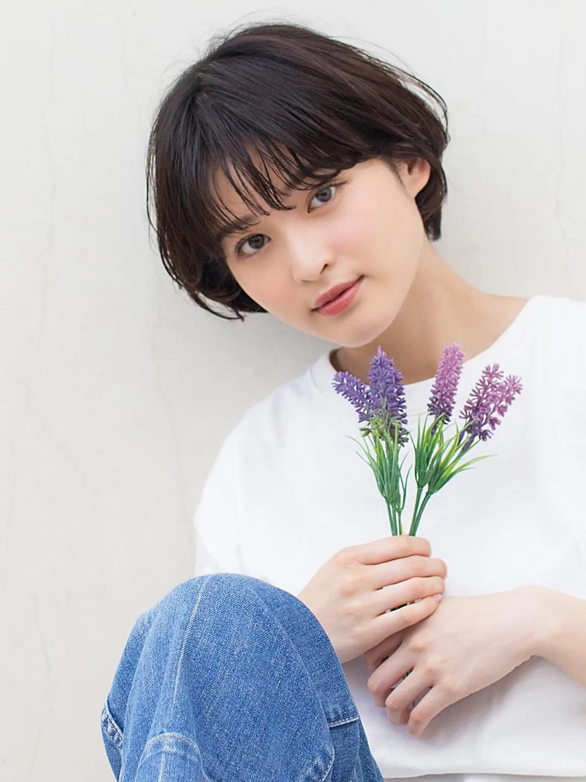 カラー 大島 千怜のヘアスタイル