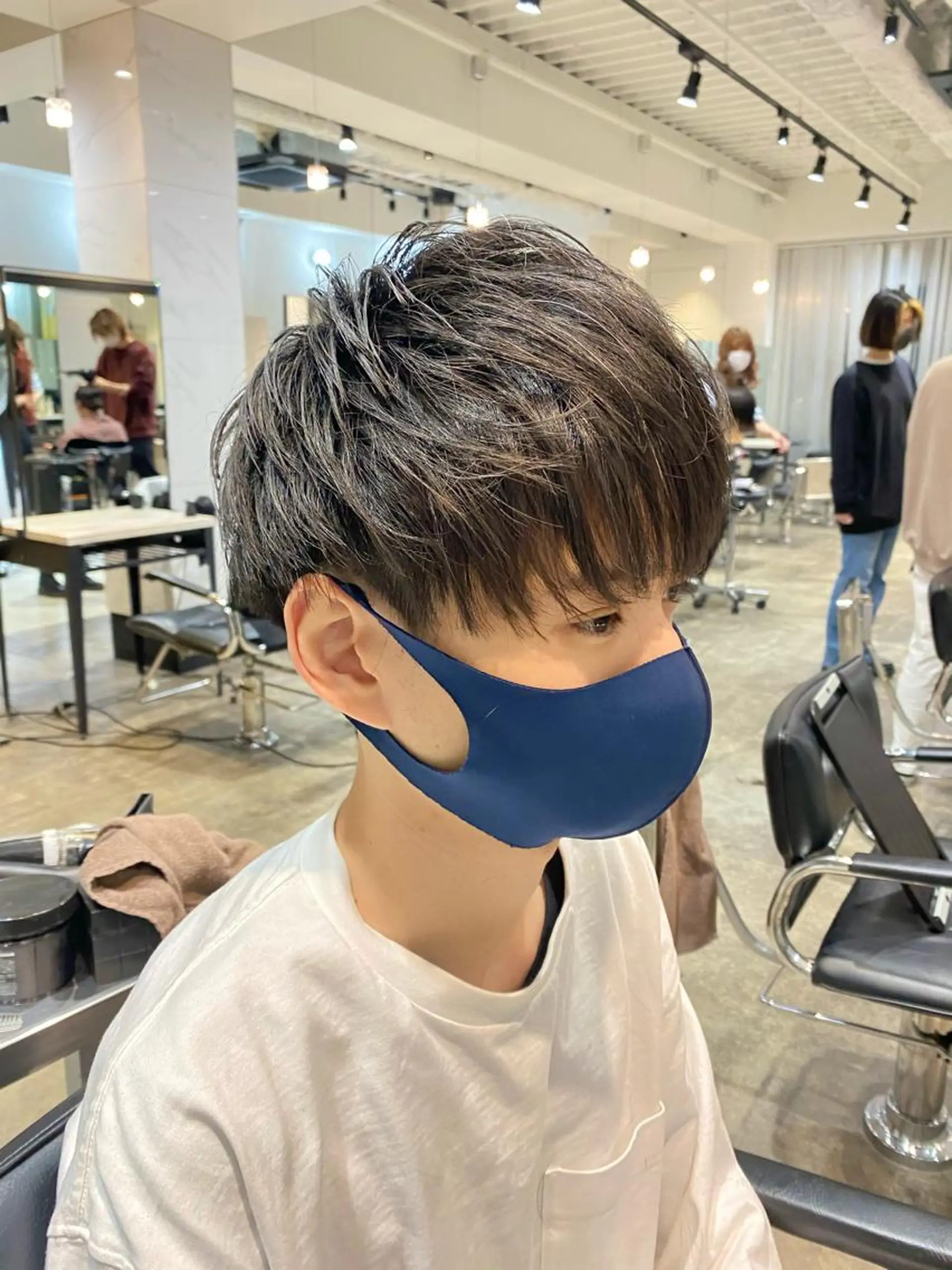 ショート メンズ マッシュ 増子 祐太朗のヘアスタイル