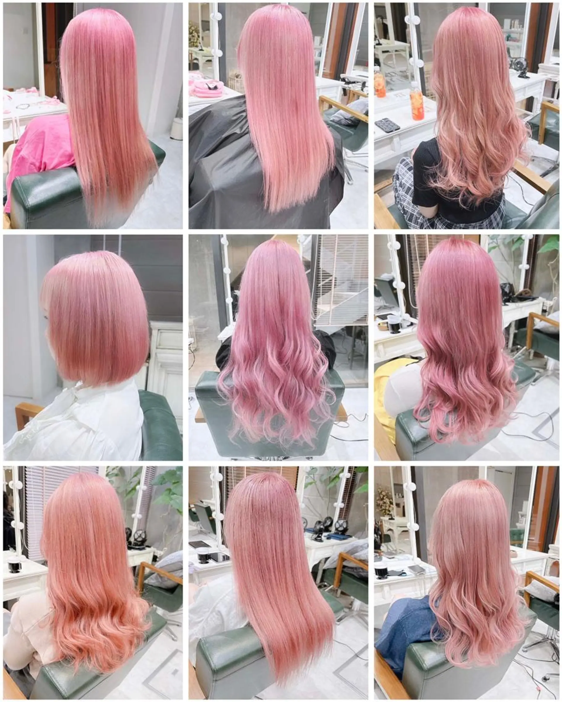 ロング カラー ブリーチ 透明感カラー ハイトーンカラー ピンクカラー モテ髪透明感❤️ デイズヘアカラーのヘアスタイル