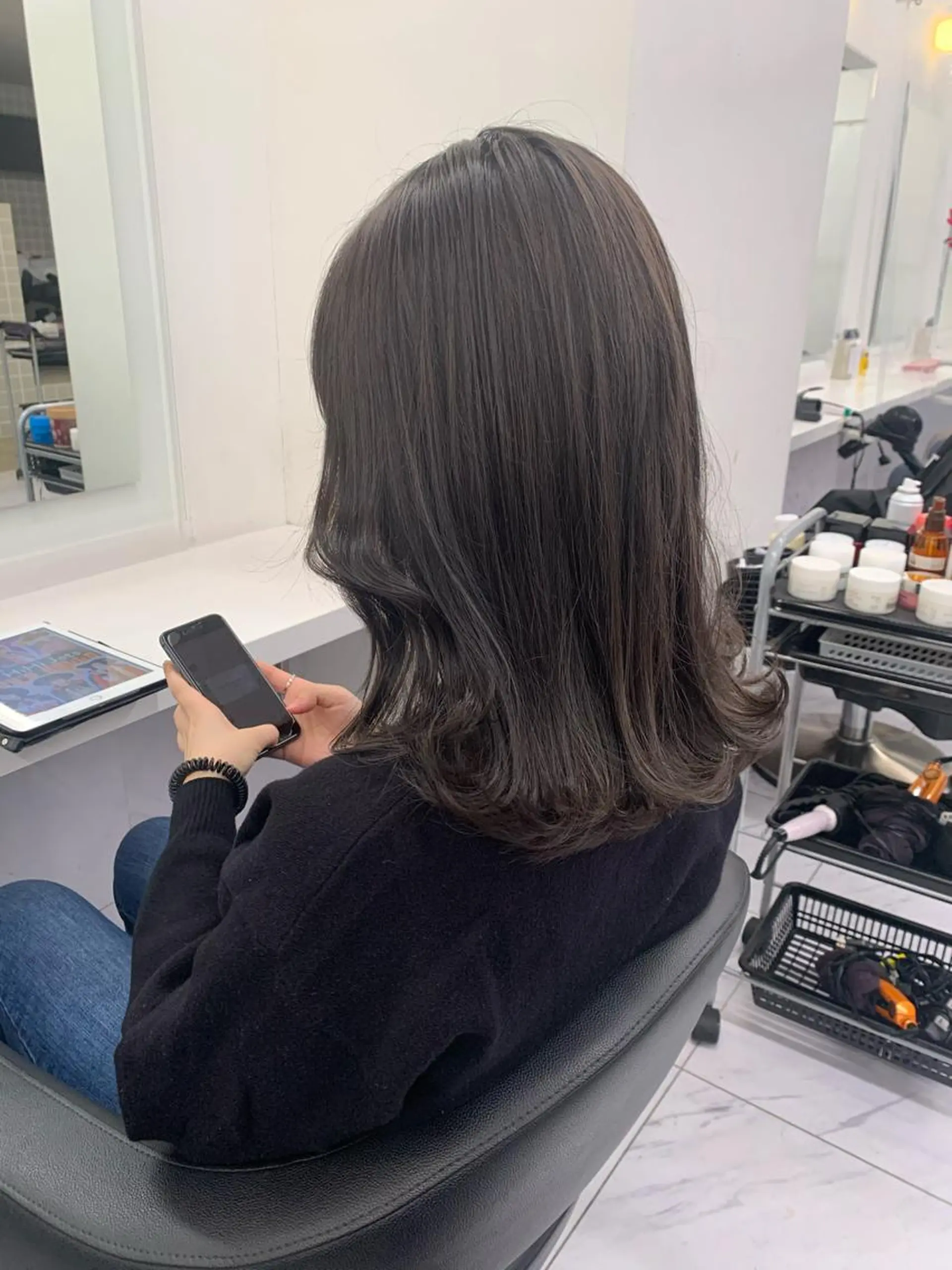 ミディアム 【美容室が苦手な方 専問美容室】MIHOのヘアスタイル