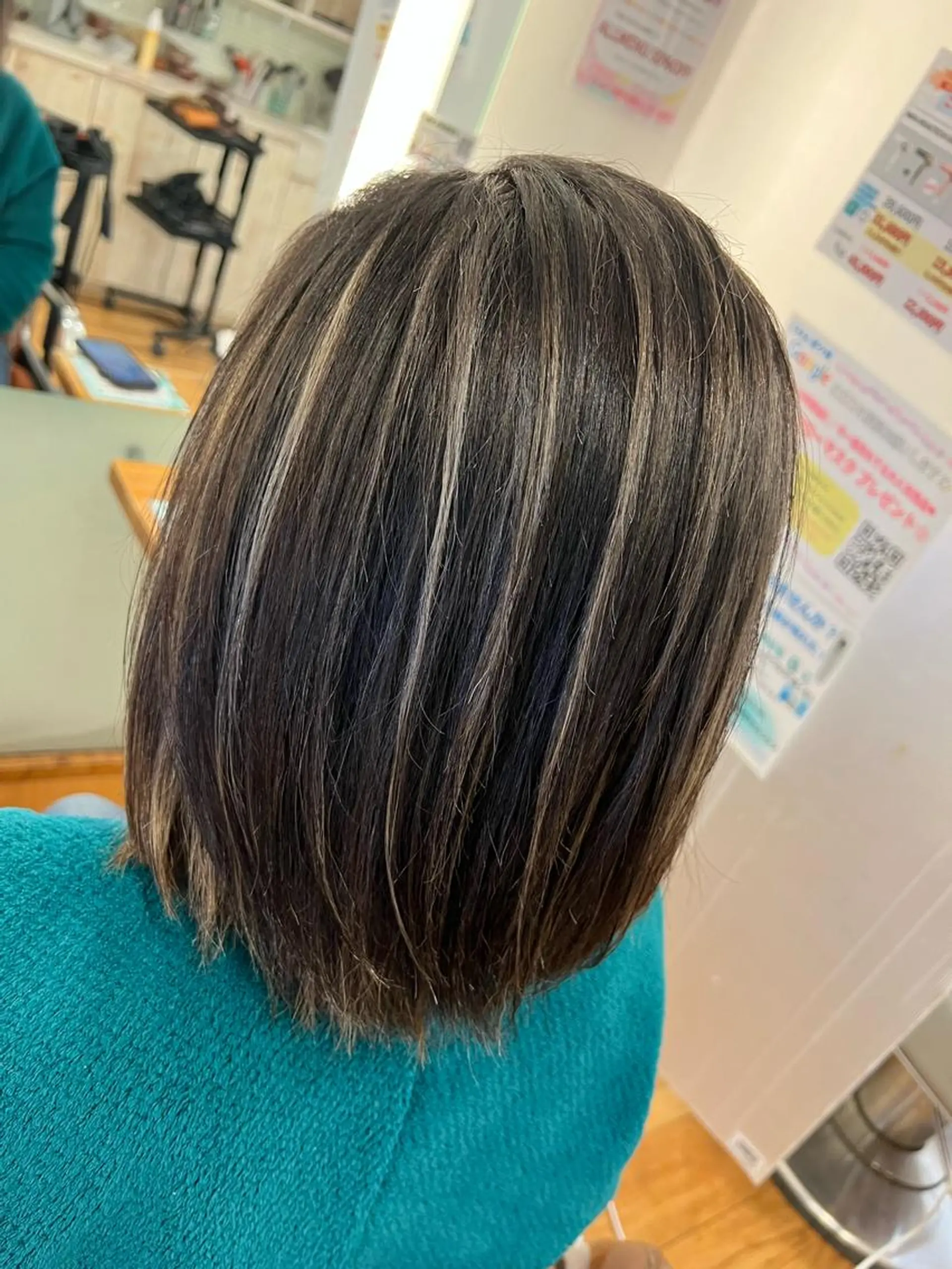 カラー 茅ヶ崎/ハイライト/ ハイトーン/関口実華のヘアスタイル