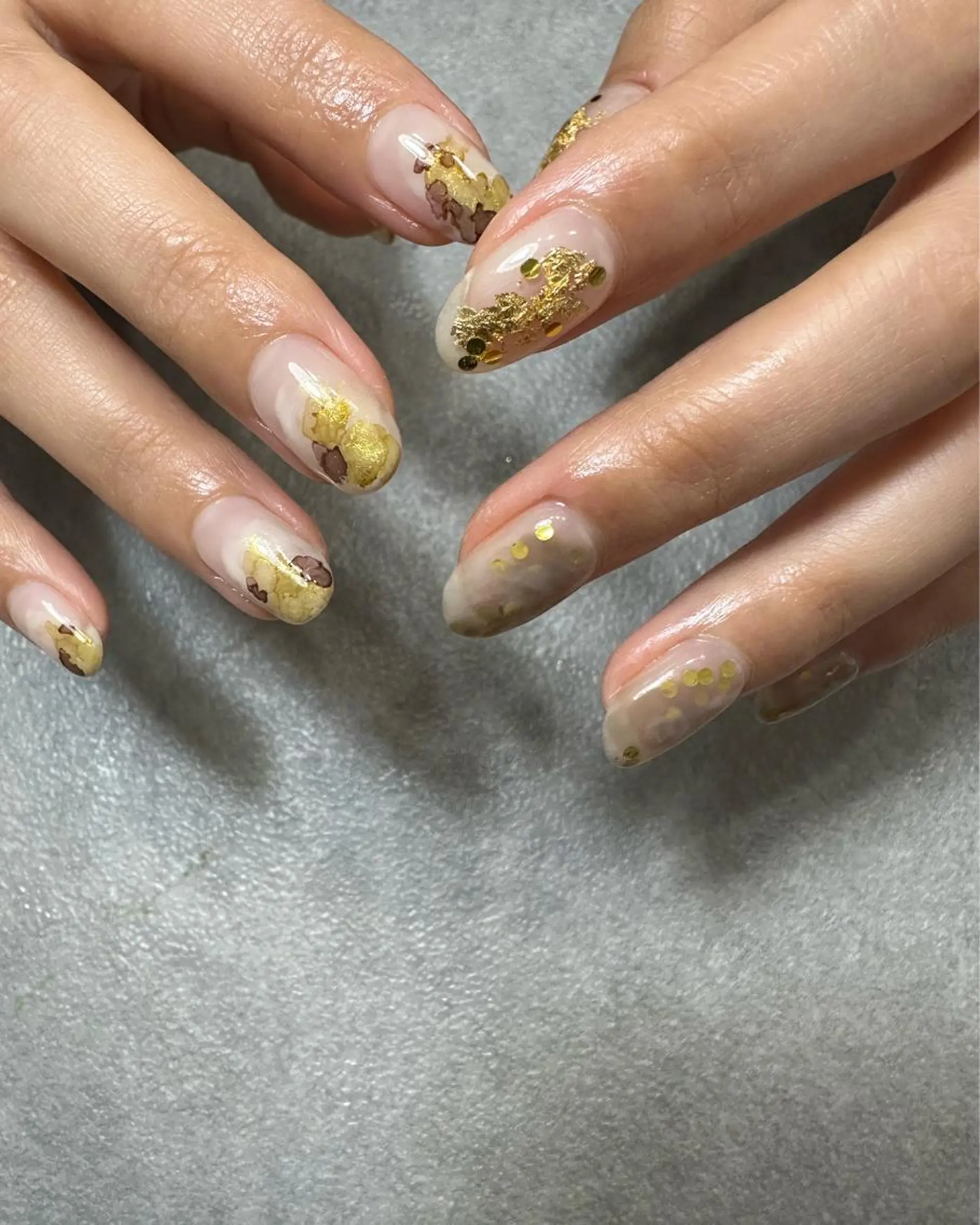 ネイル ハンドネイル フットネイル kiii.__ ✴︎*のネイルデザイン