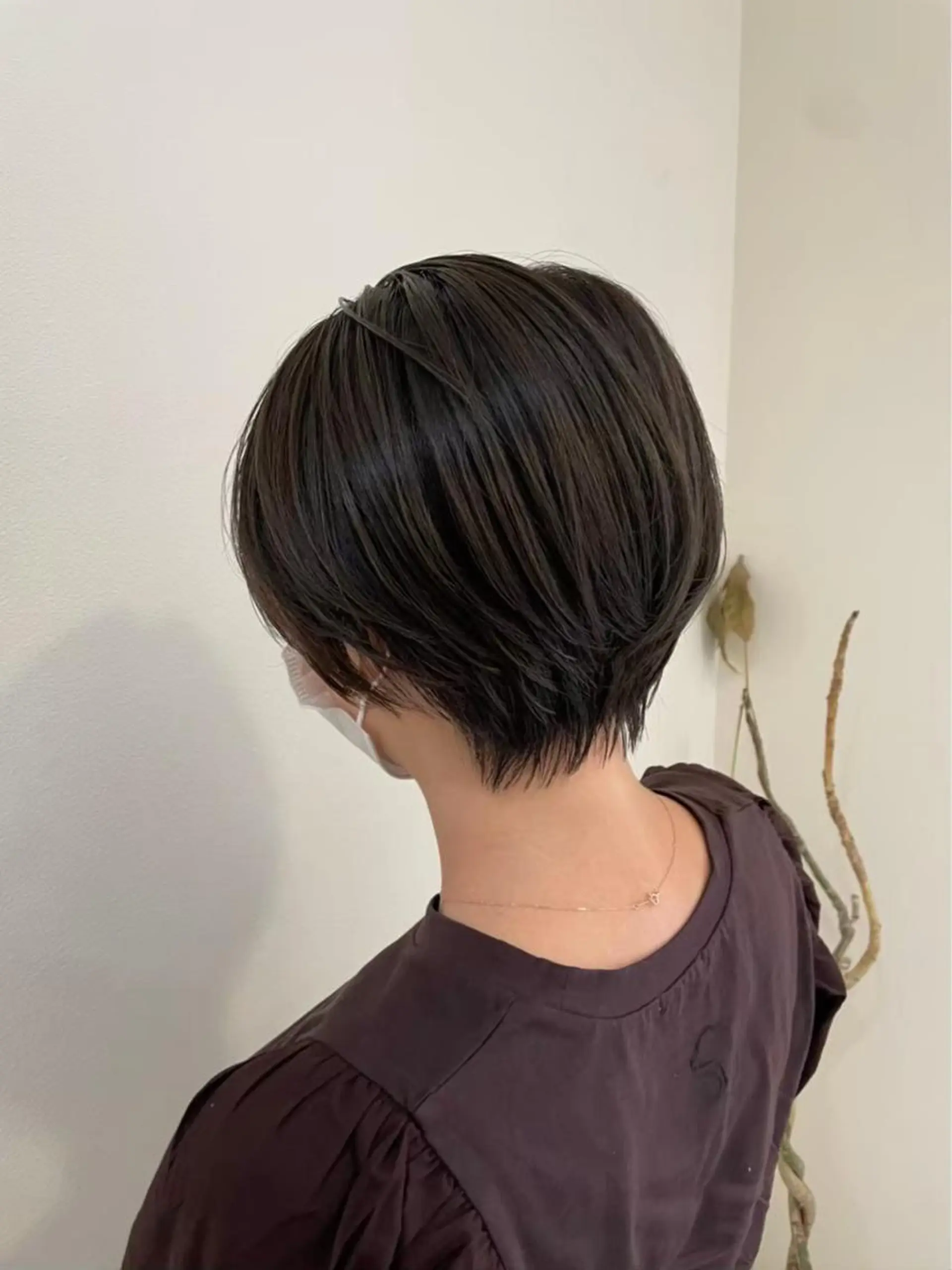 ショート カラー ショートボブ イルミナカラー ボブ ショートヘア 神戸ボブ✂️ ioe三宮/田 伸佳のヘアスタイル