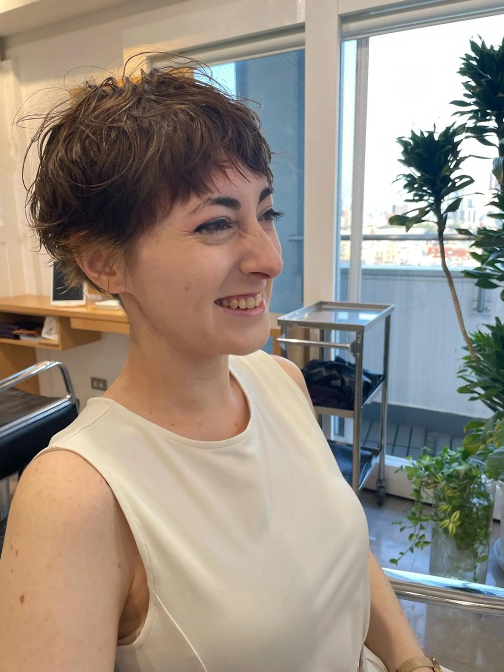 ショート パーマ 表参道【髪質改善】 宮嶋勇太のヘアスタイル