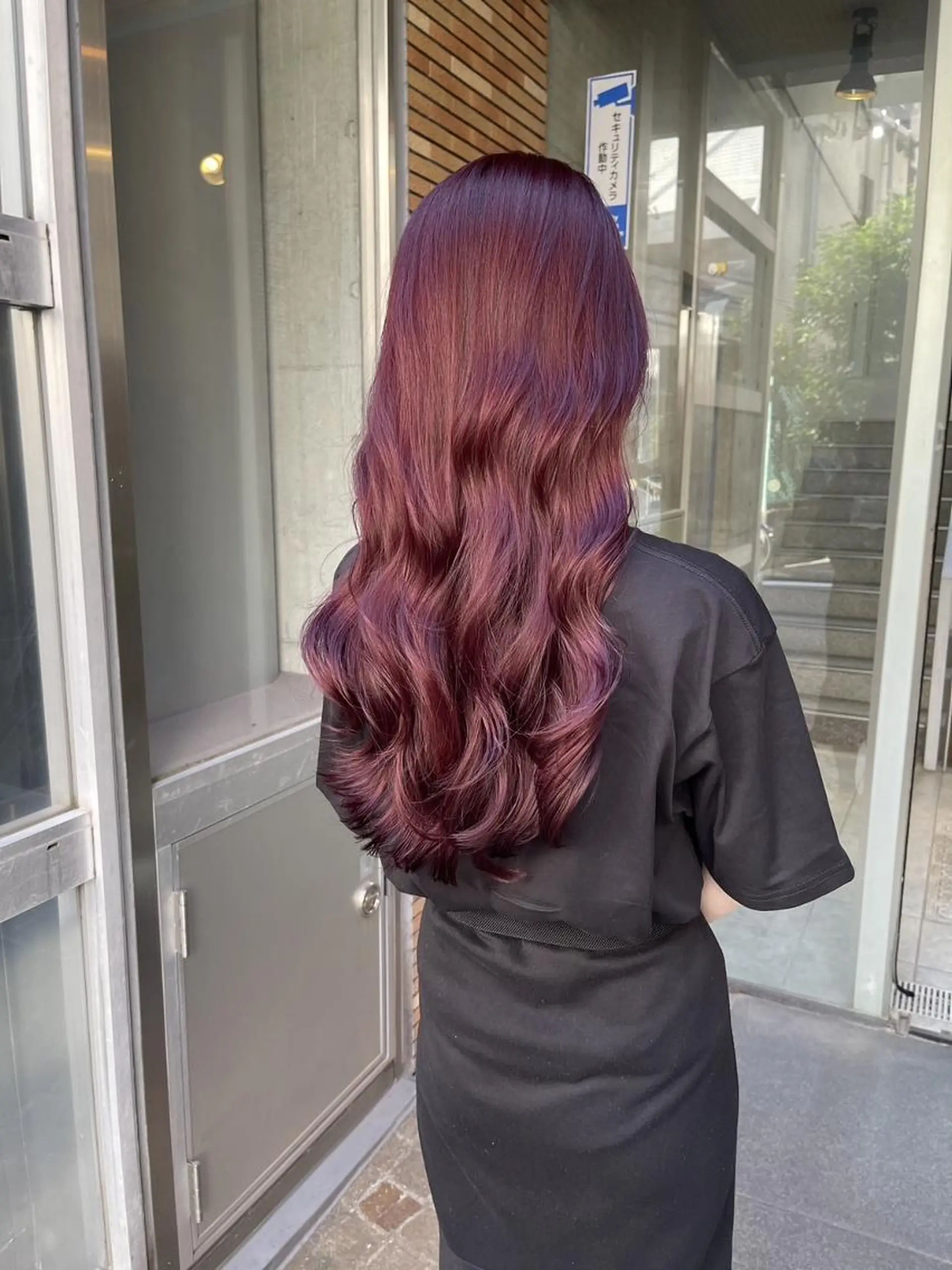 ロング パーマ 水野 斗希好のヘアスタイル