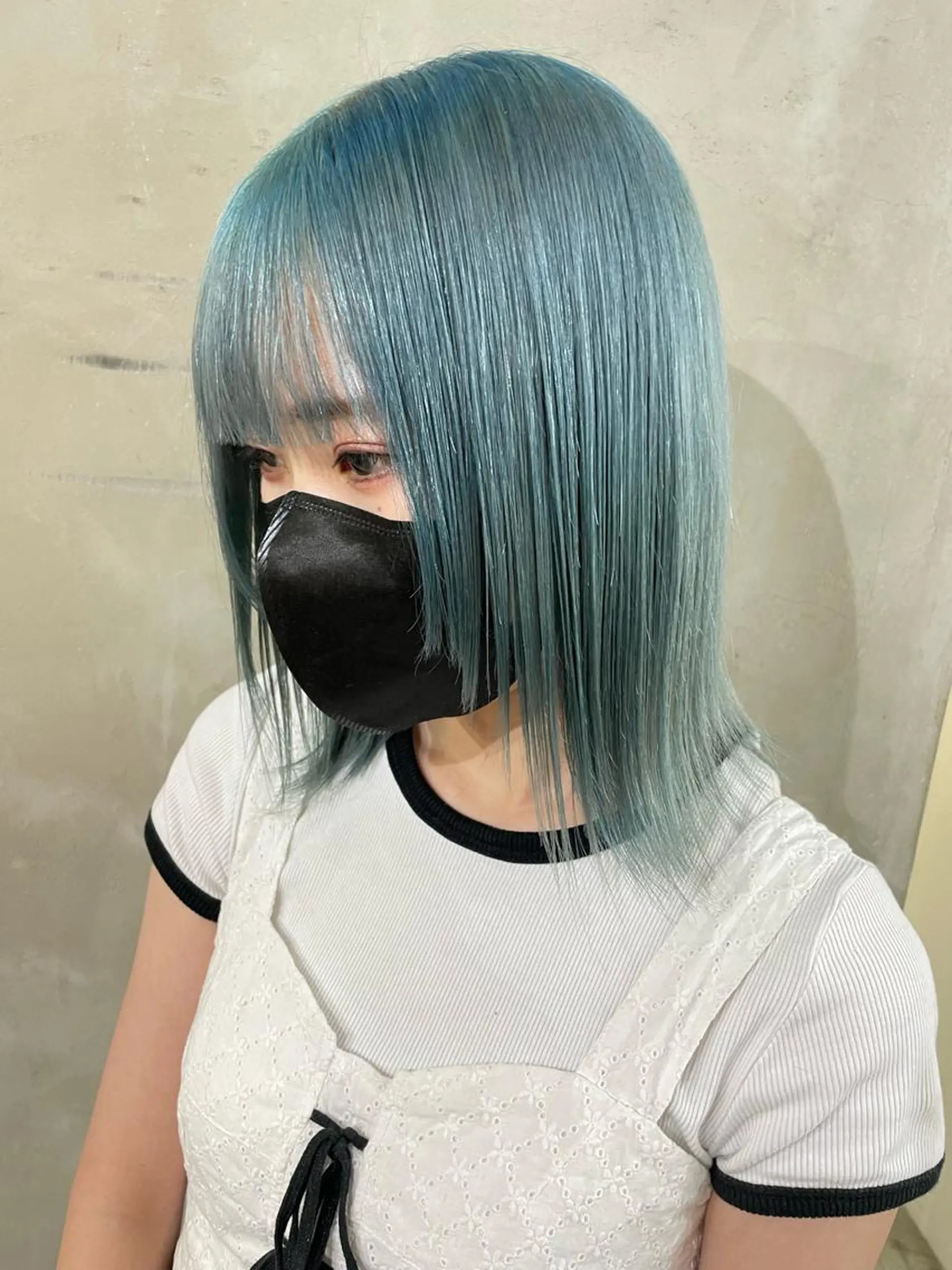 カラー 色落ち綺麗透明感カラ /ボブ/ナカツヒカルのヘアスタイル